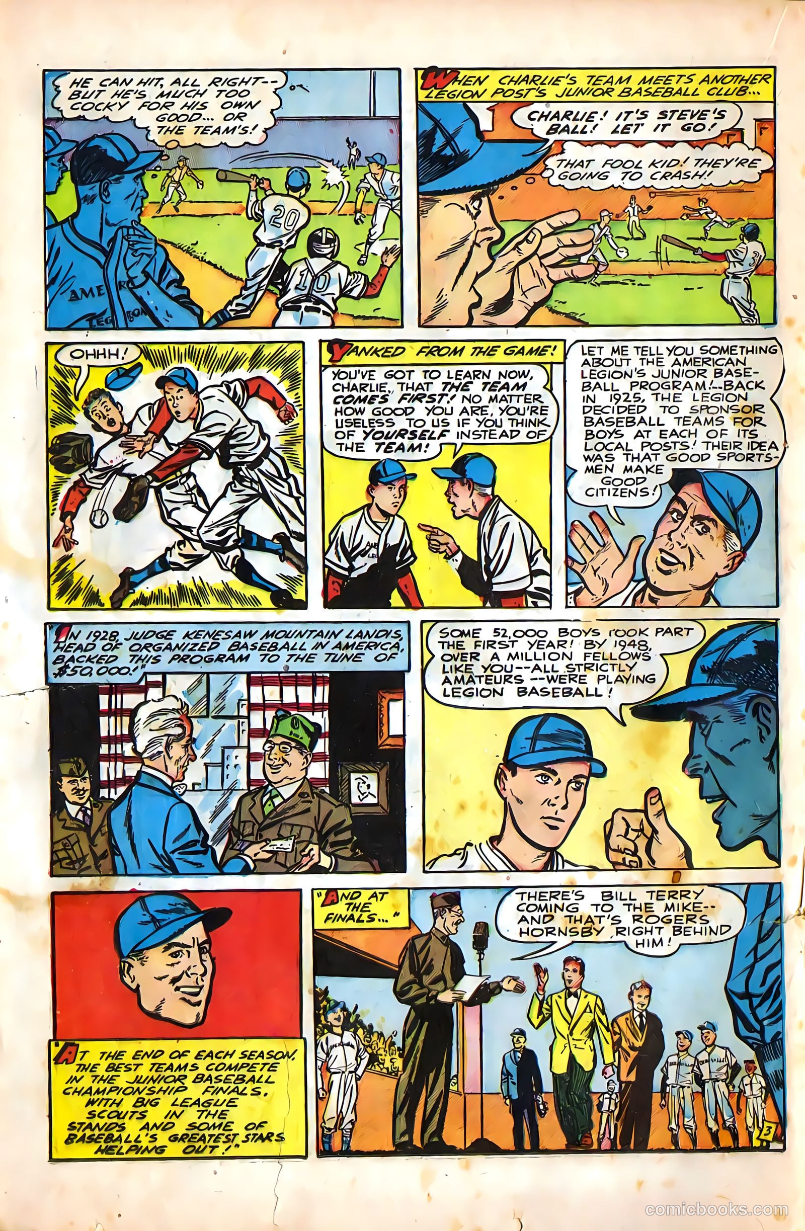 All-Pro Sports Comics #5 — page 20 of 36