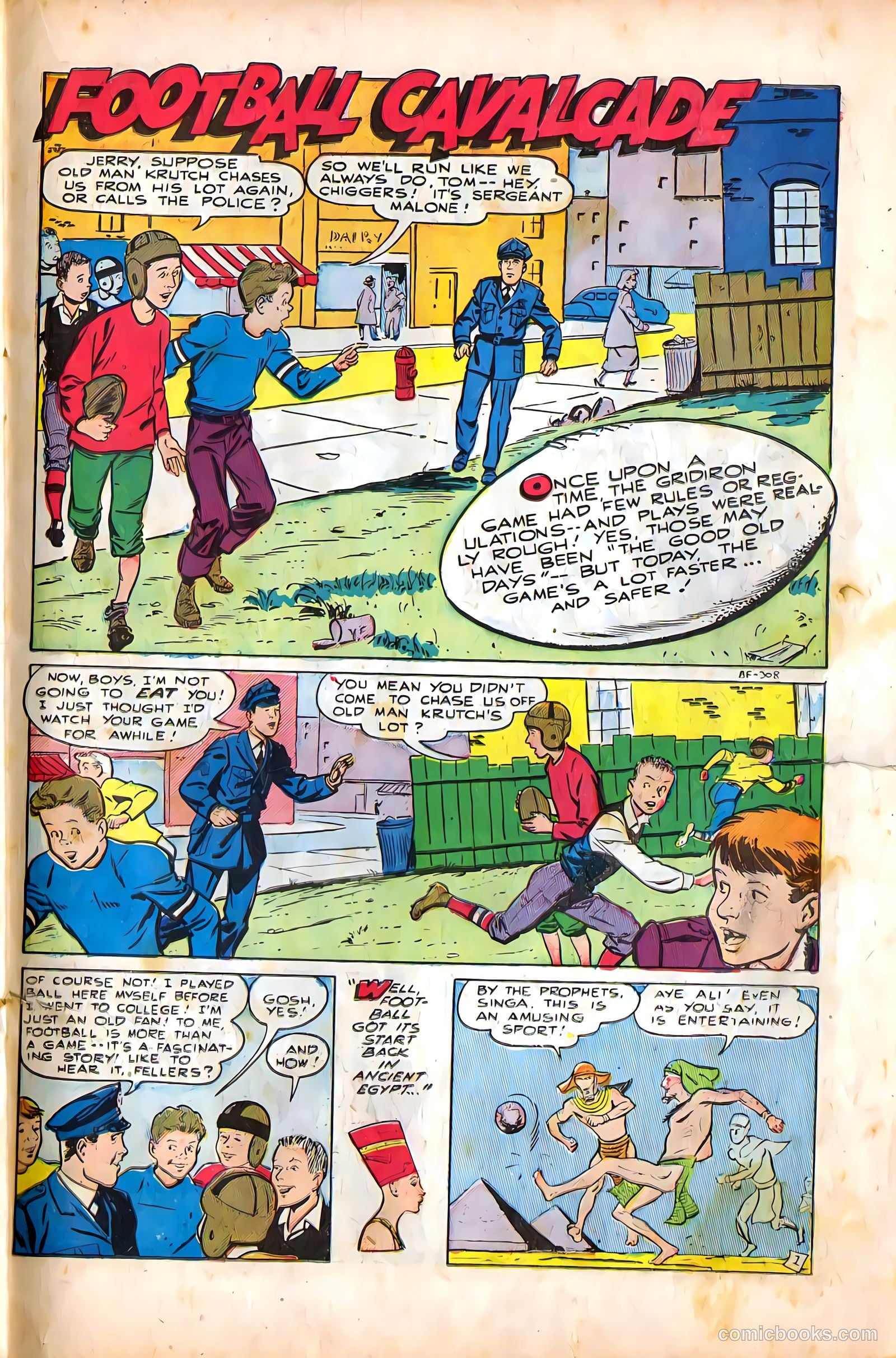 All-Pro Sports Comics #5 — page 23 of 36