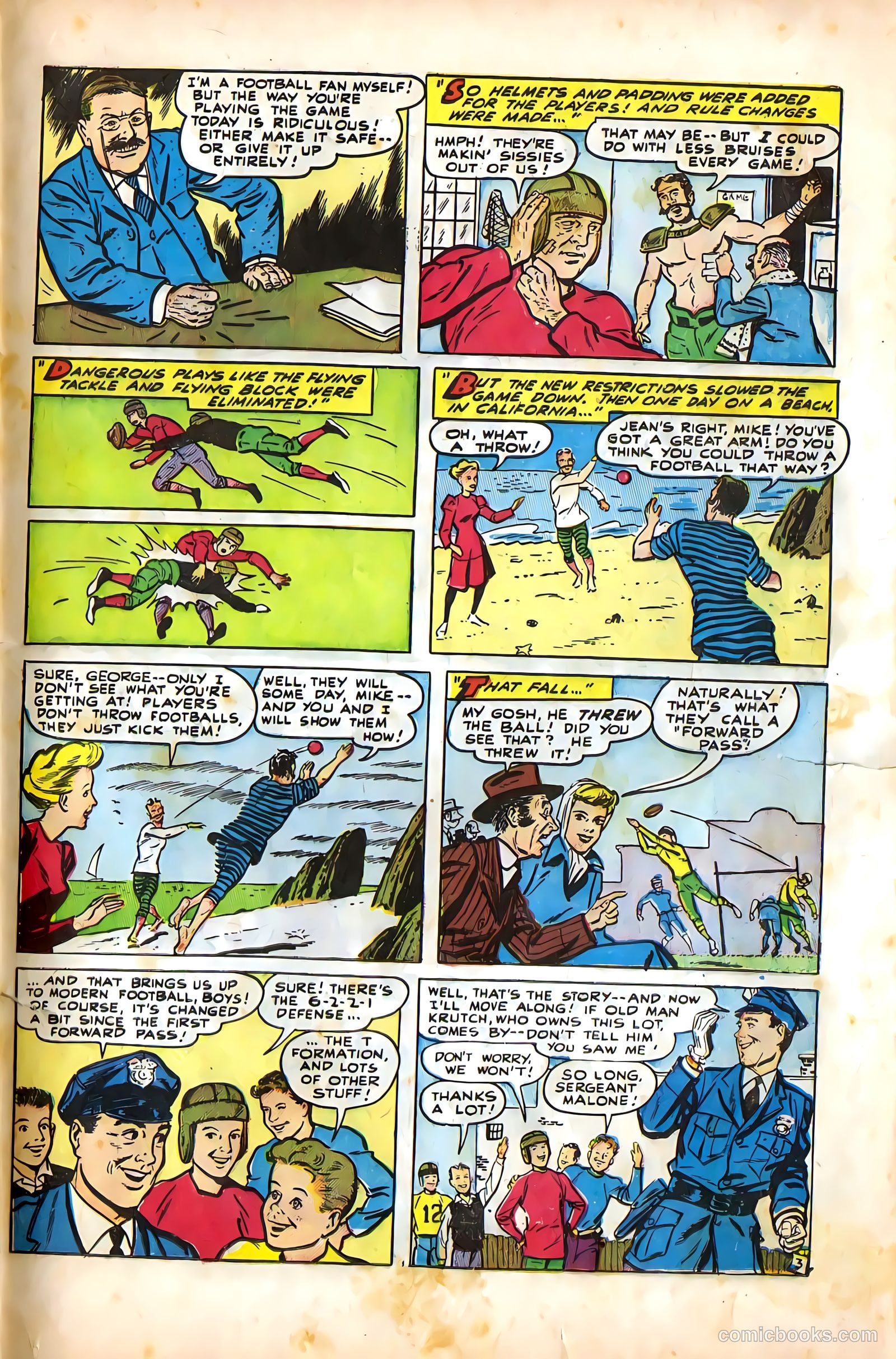 All-Pro Sports Comics #5 — page 25 of 36