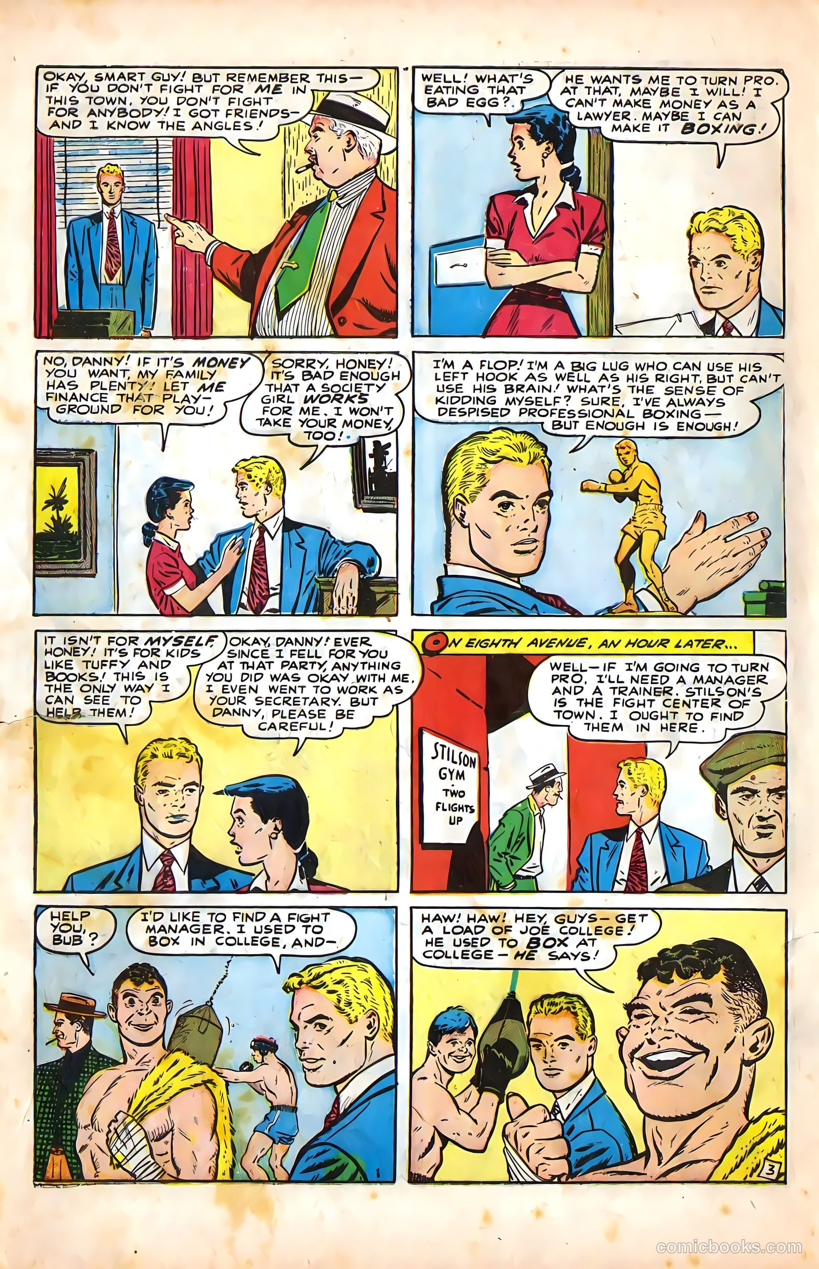 All-Pro Sports Comics #5 — page 28 of 36