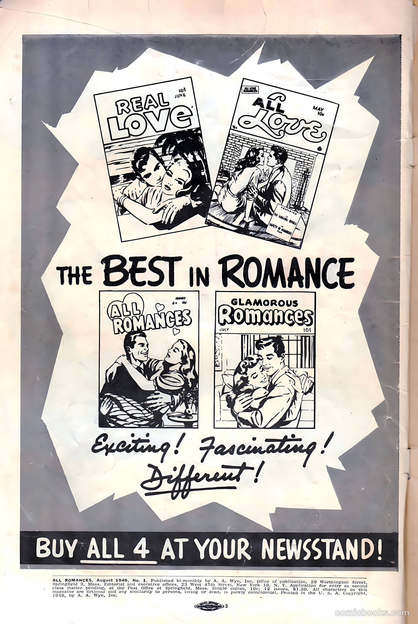 All Romances #1 — page 2 of 36