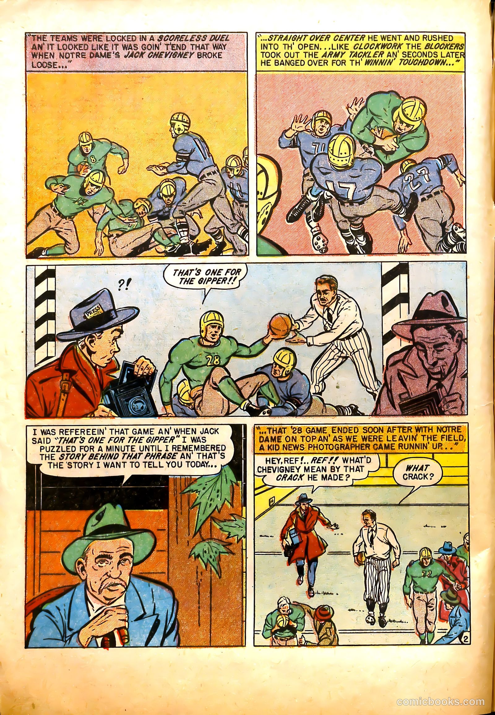 All Sports Comics #2 — page 4 of 52