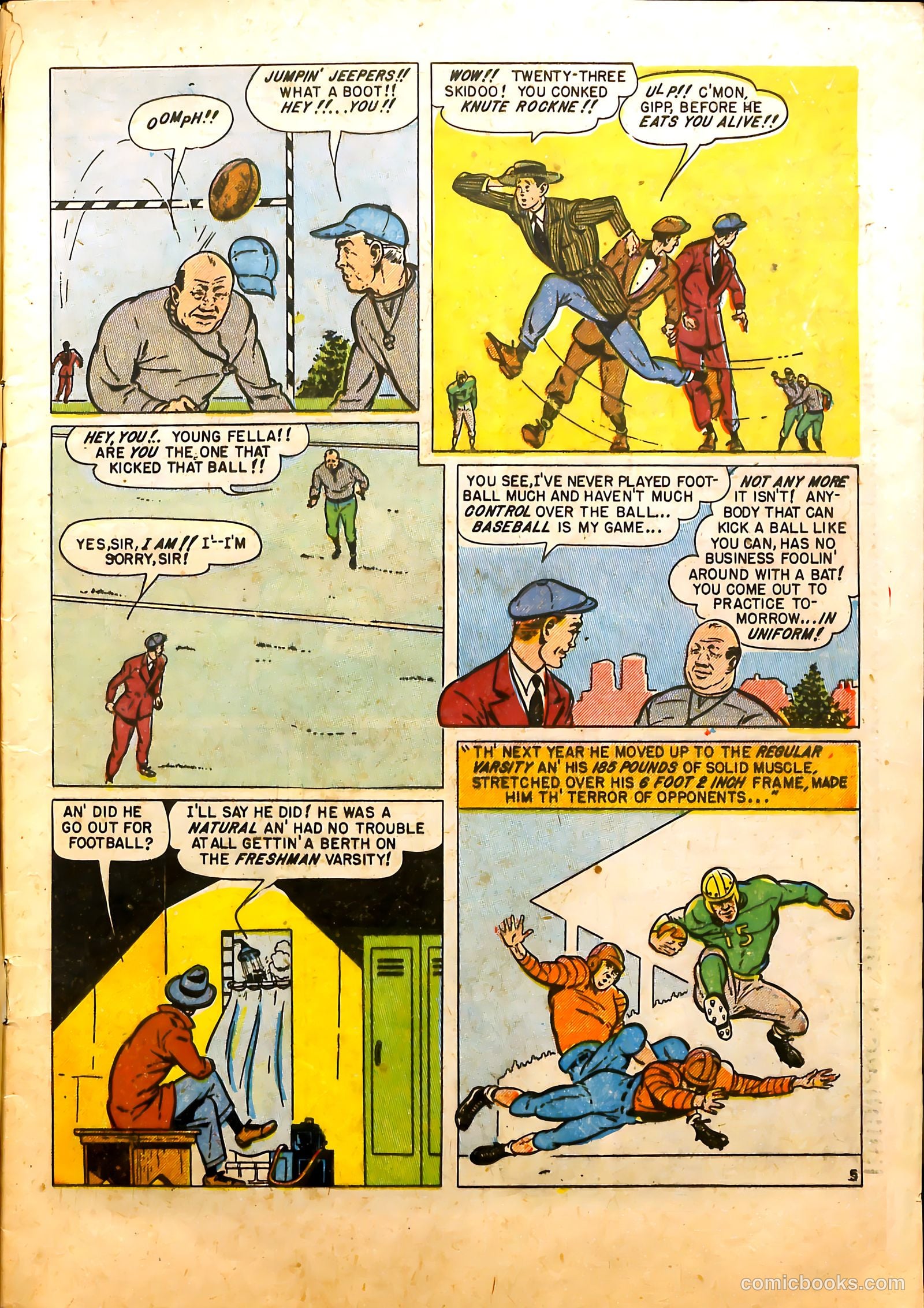 All Sports Comics #2 — page 7 of 52