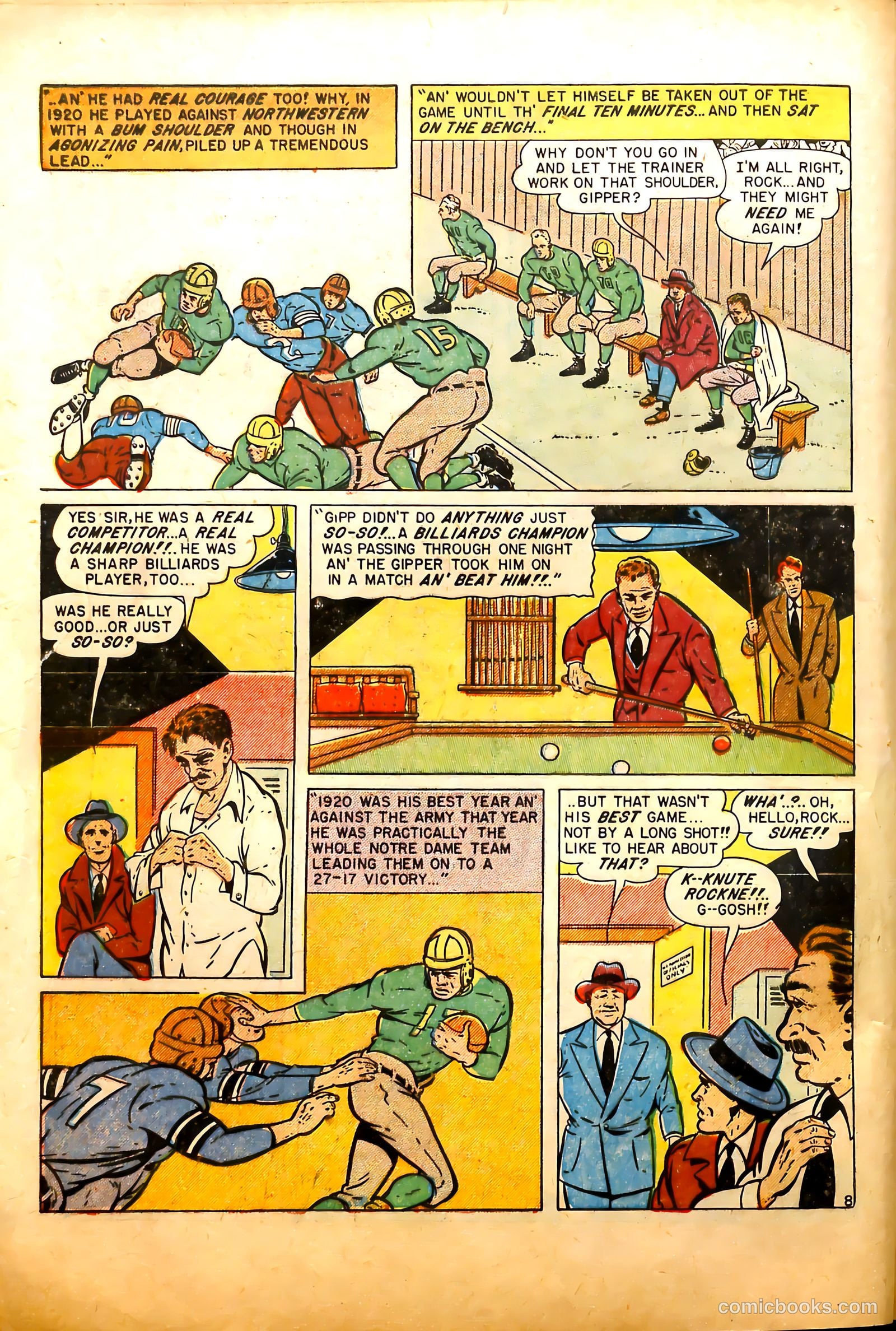 All Sports Comics #2 — page 10 of 52