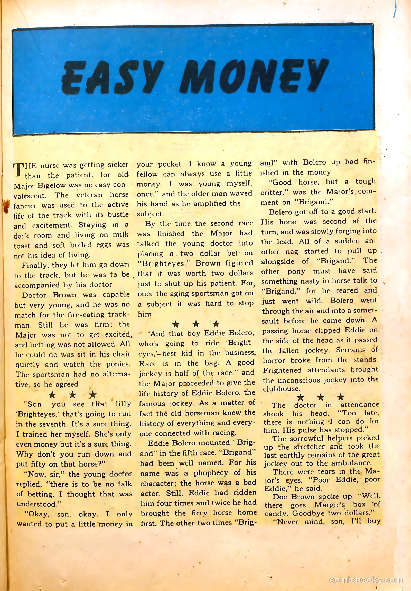 All Sports Comics #2 — page 33 of 52