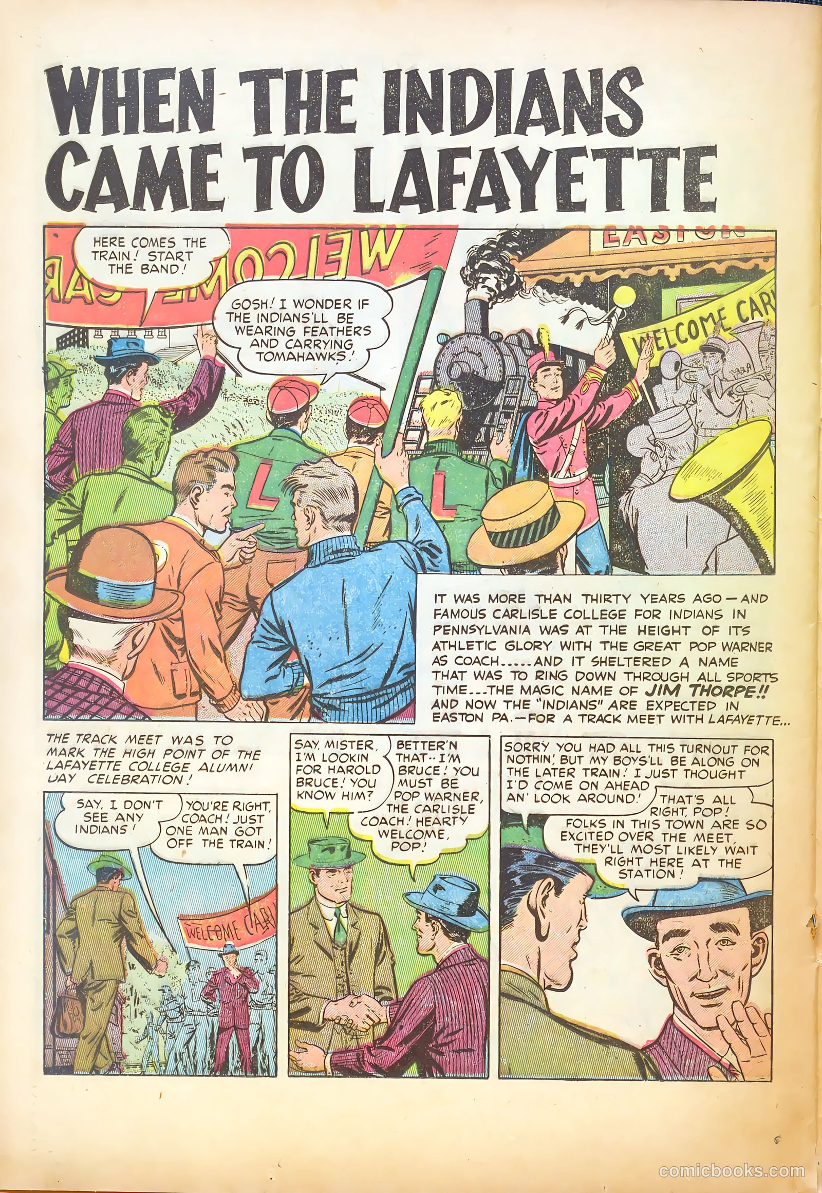 All Sports Comics #3 — page 36 of 52