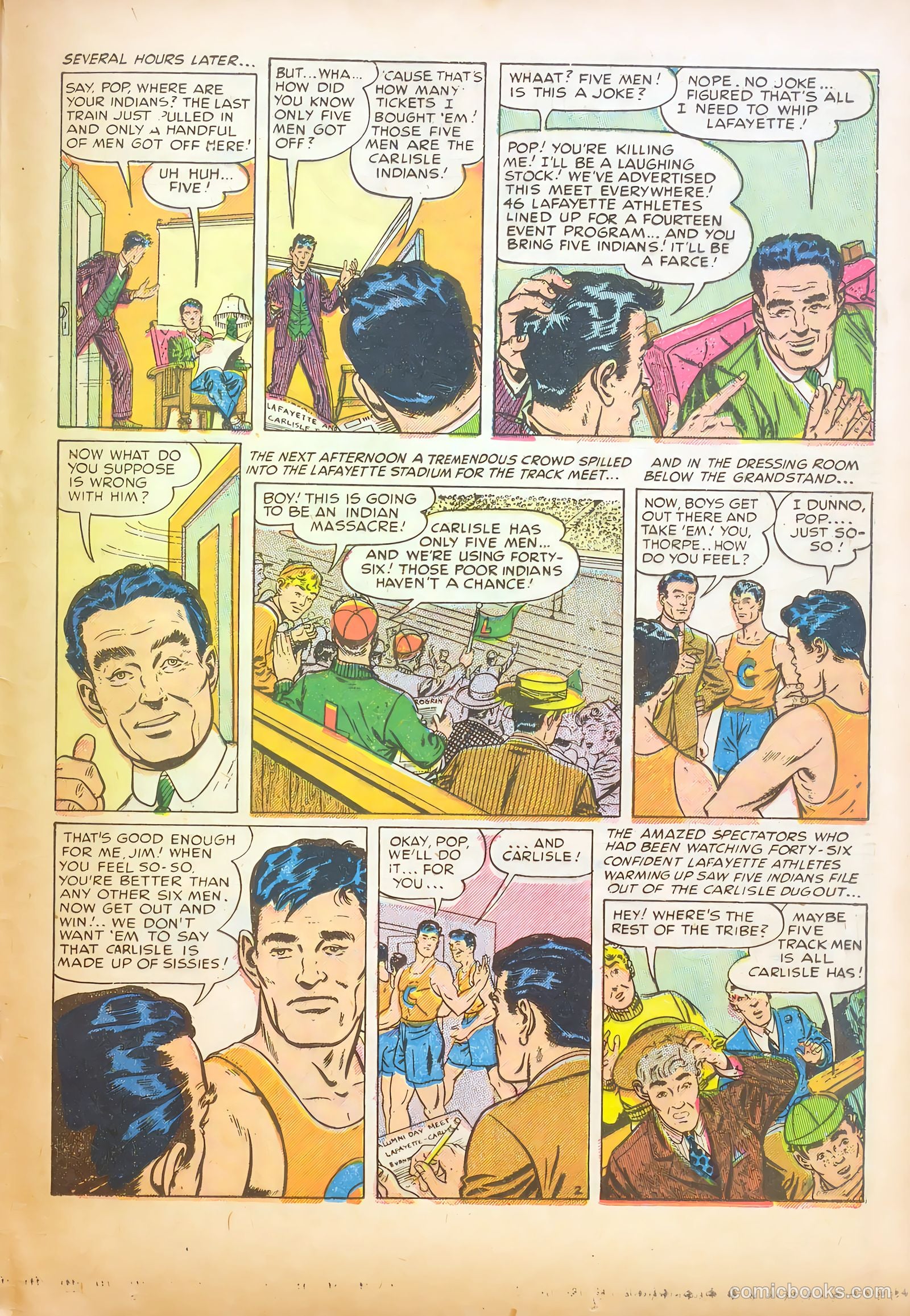 All Sports Comics #3 — page 37 of 52