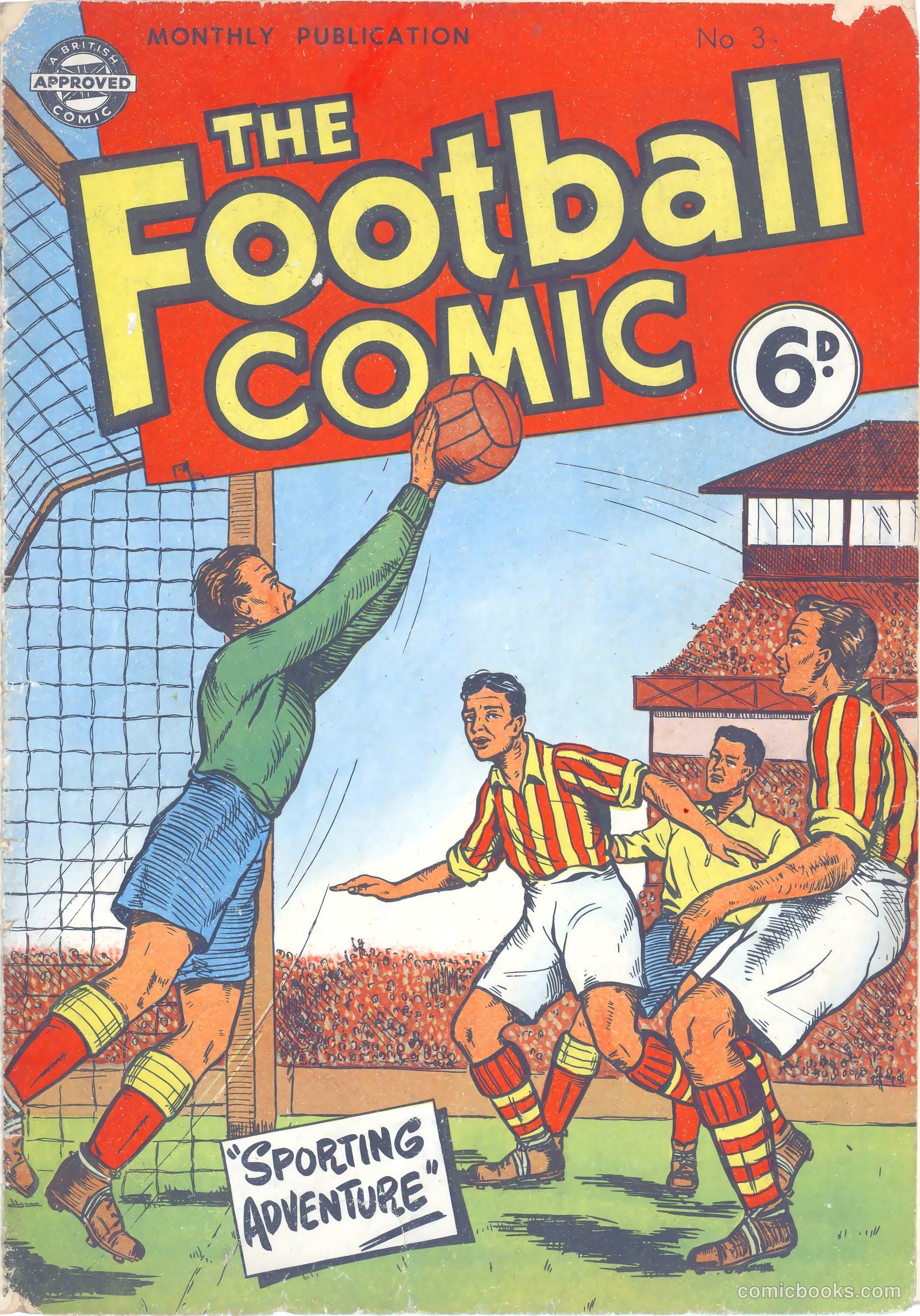 Football Comic #3 — page 1 of 28