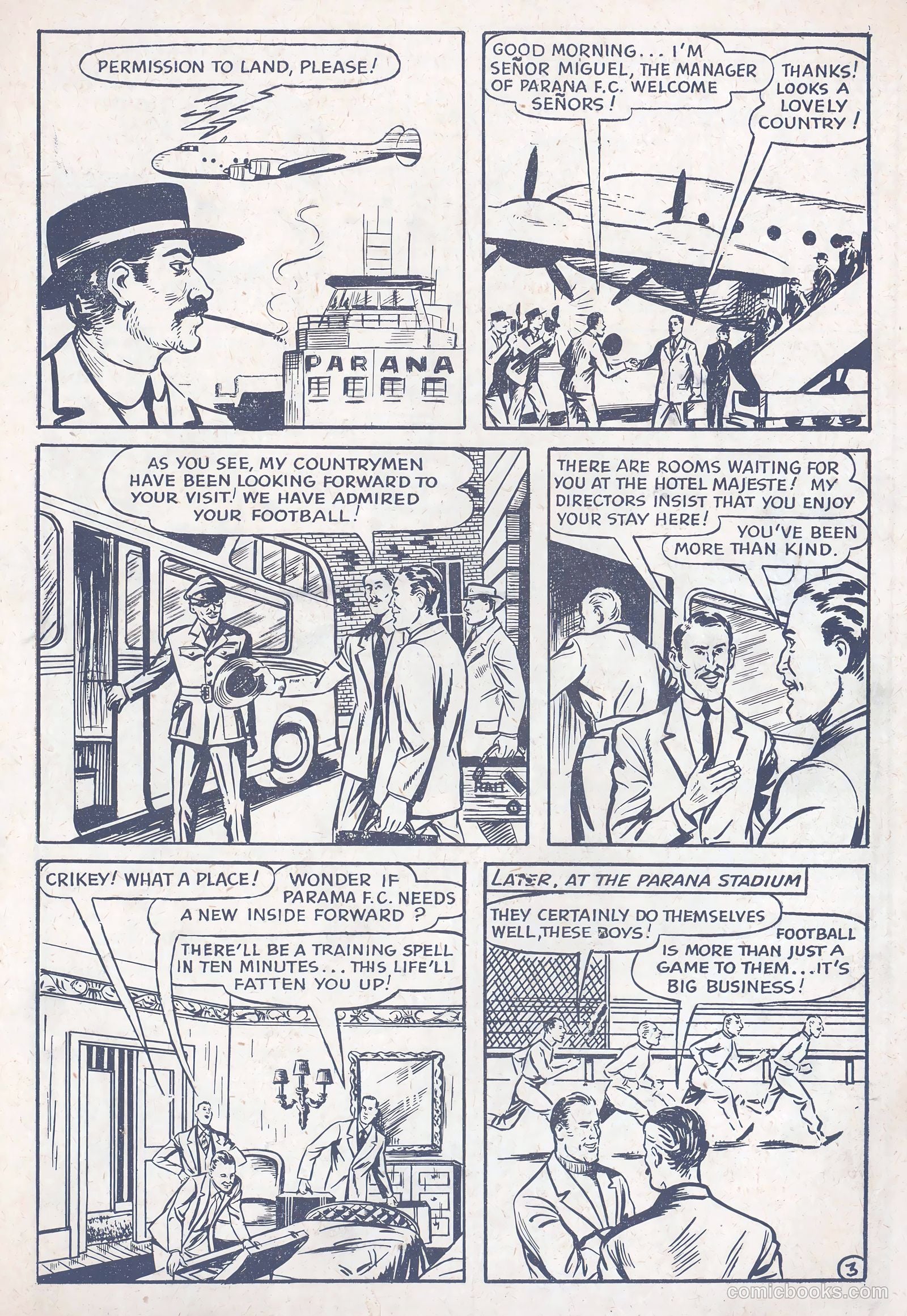 Football Comic #3 — page 5 of 28