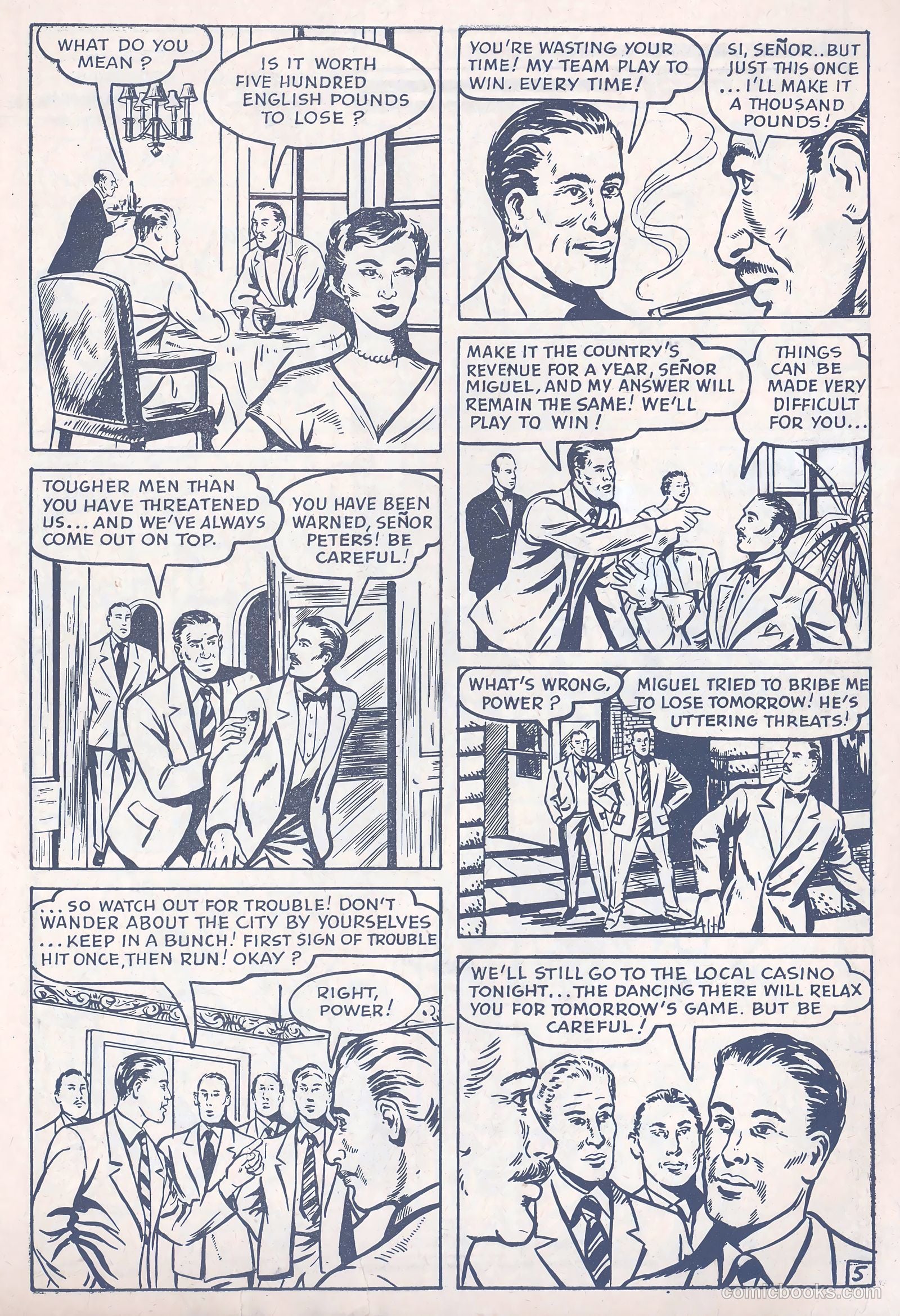 Football Comic #3 — page 7 of 28