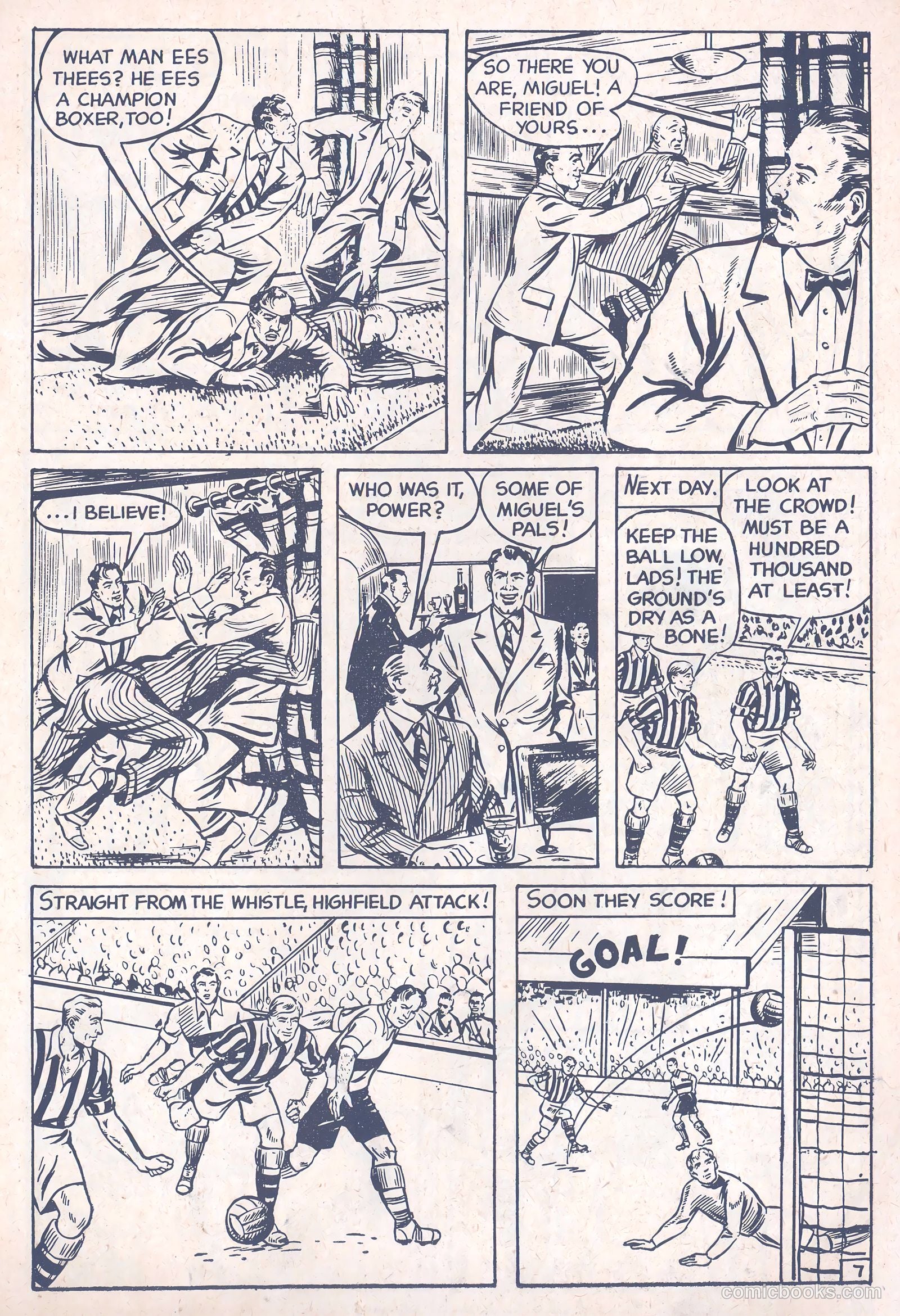 Football Comic #3 — page 9 of 28