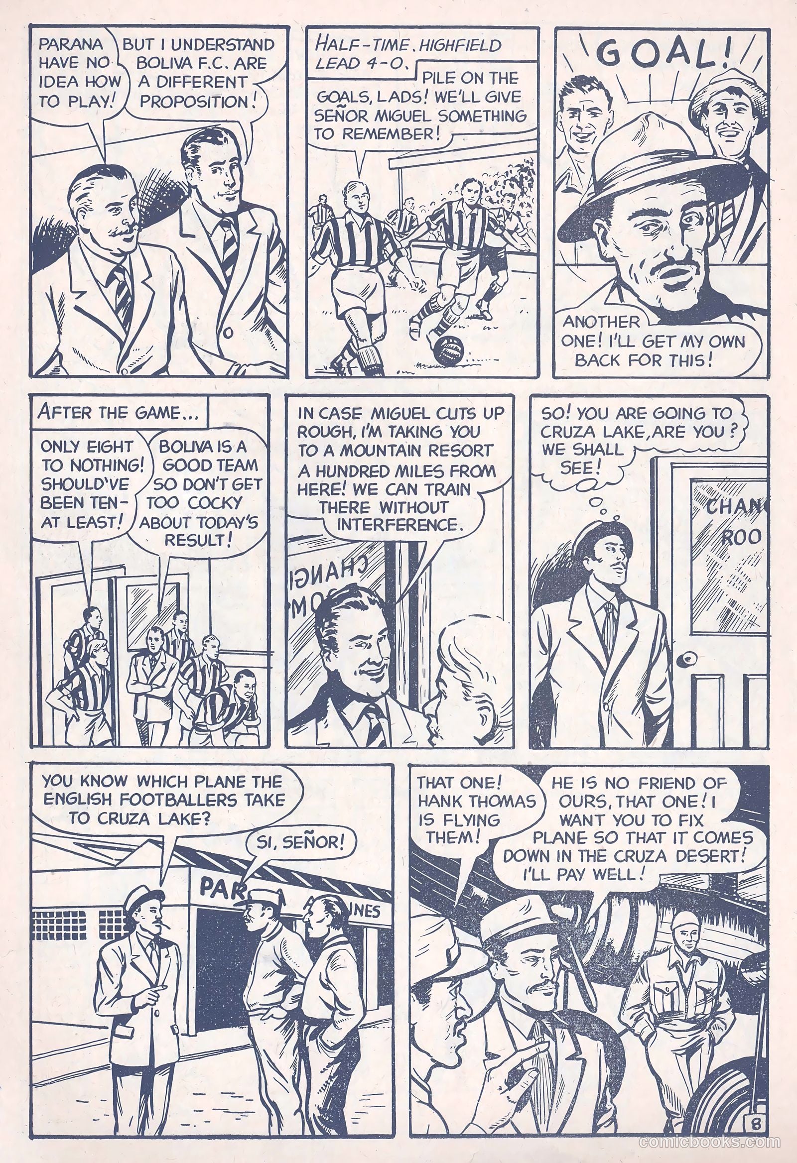 Football Comic #3 — page 10 of 28