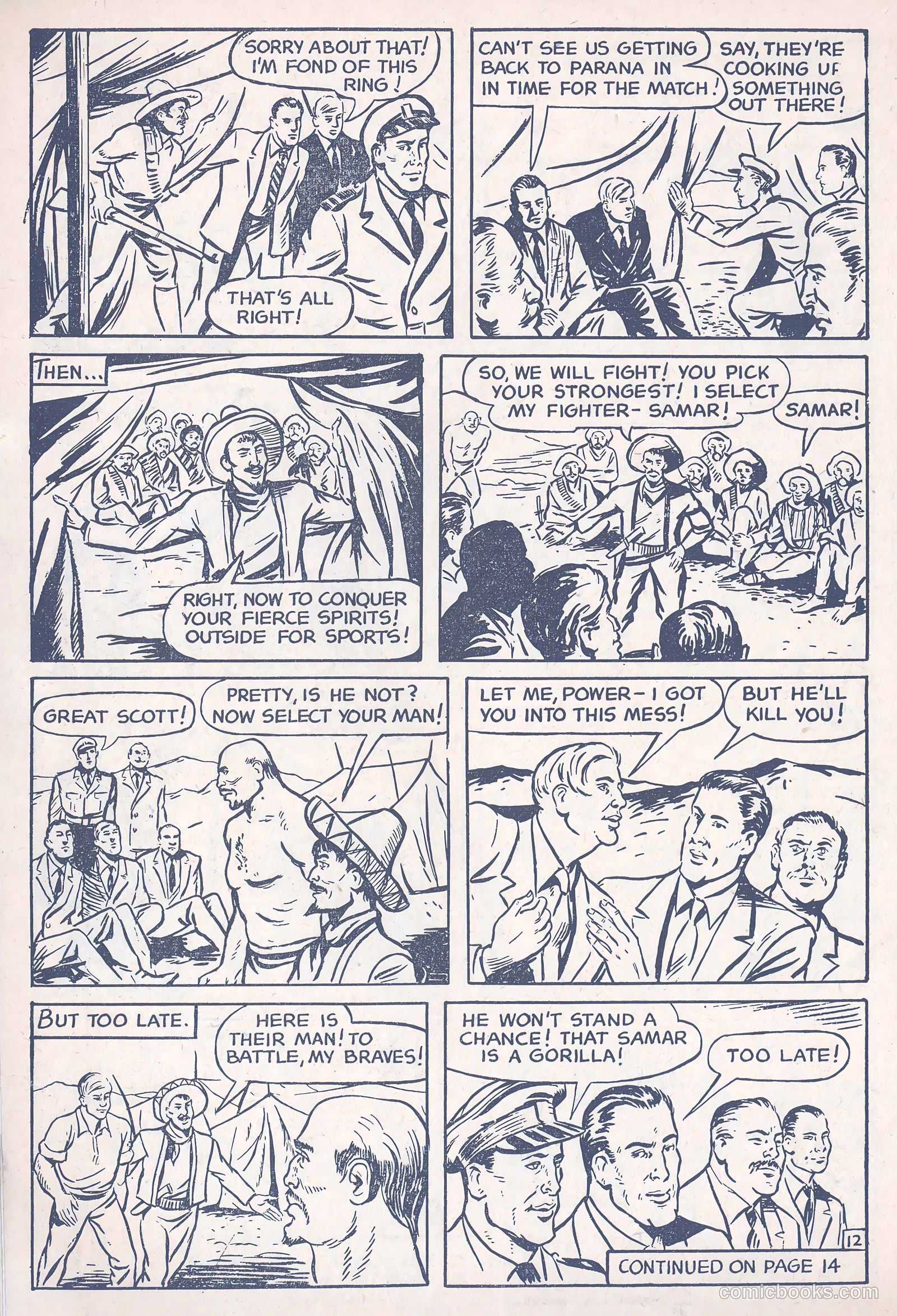 Football Comic #3 — page 14 of 28