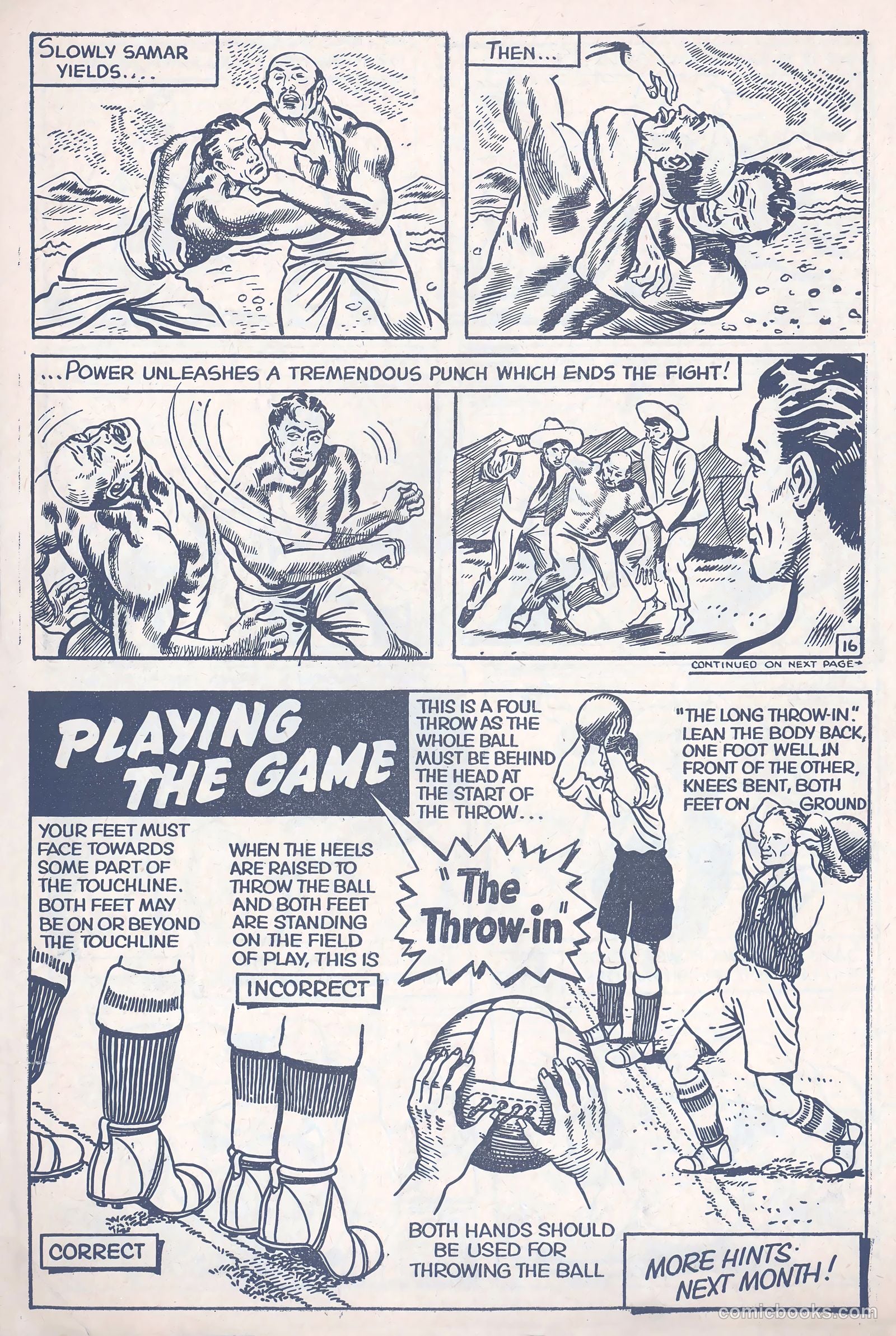 Football Comic #3 — page 18 of 28