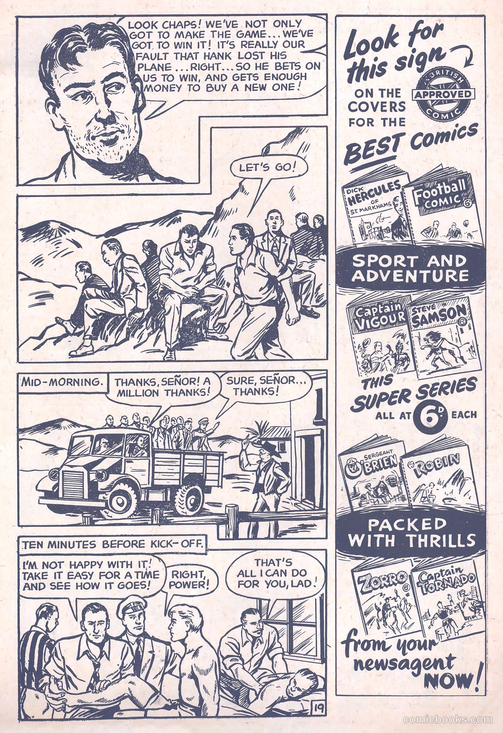 Football Comic #3 — page 21 of 28
