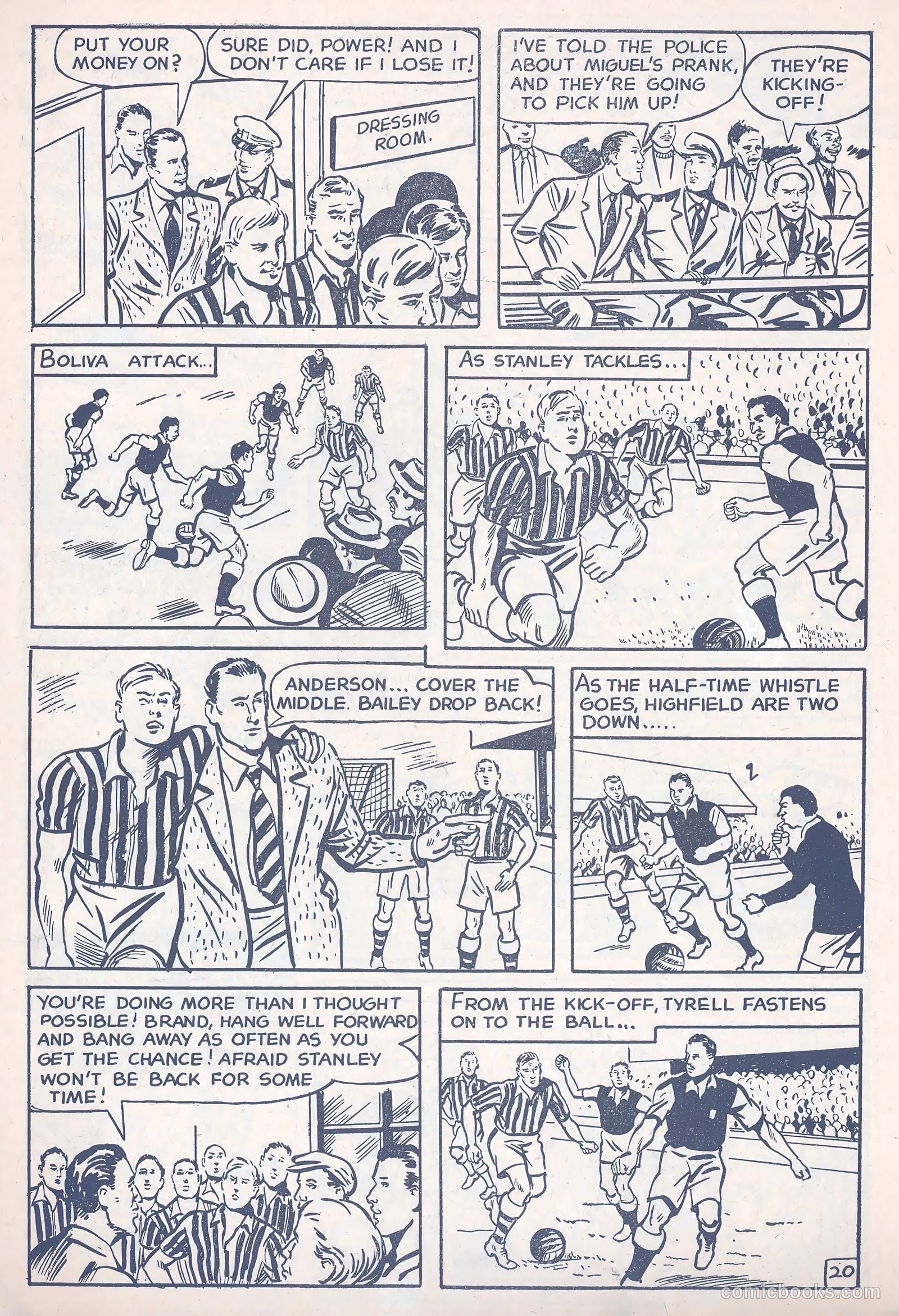 Football Comic #3 — page 22 of 28