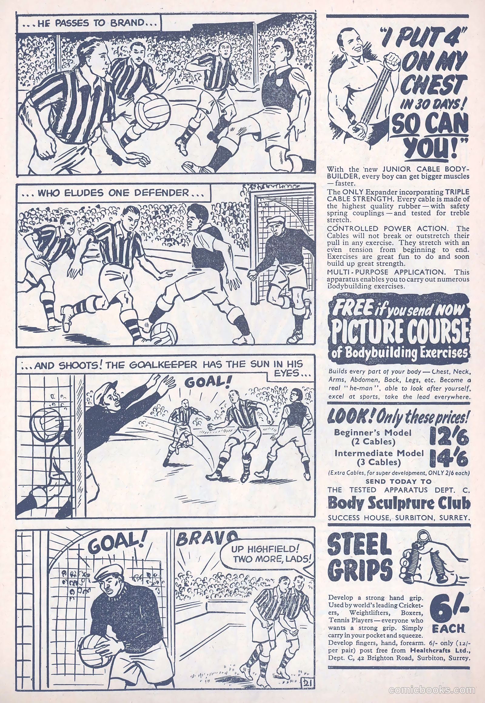 Football Comic #3 — page 23 of 28