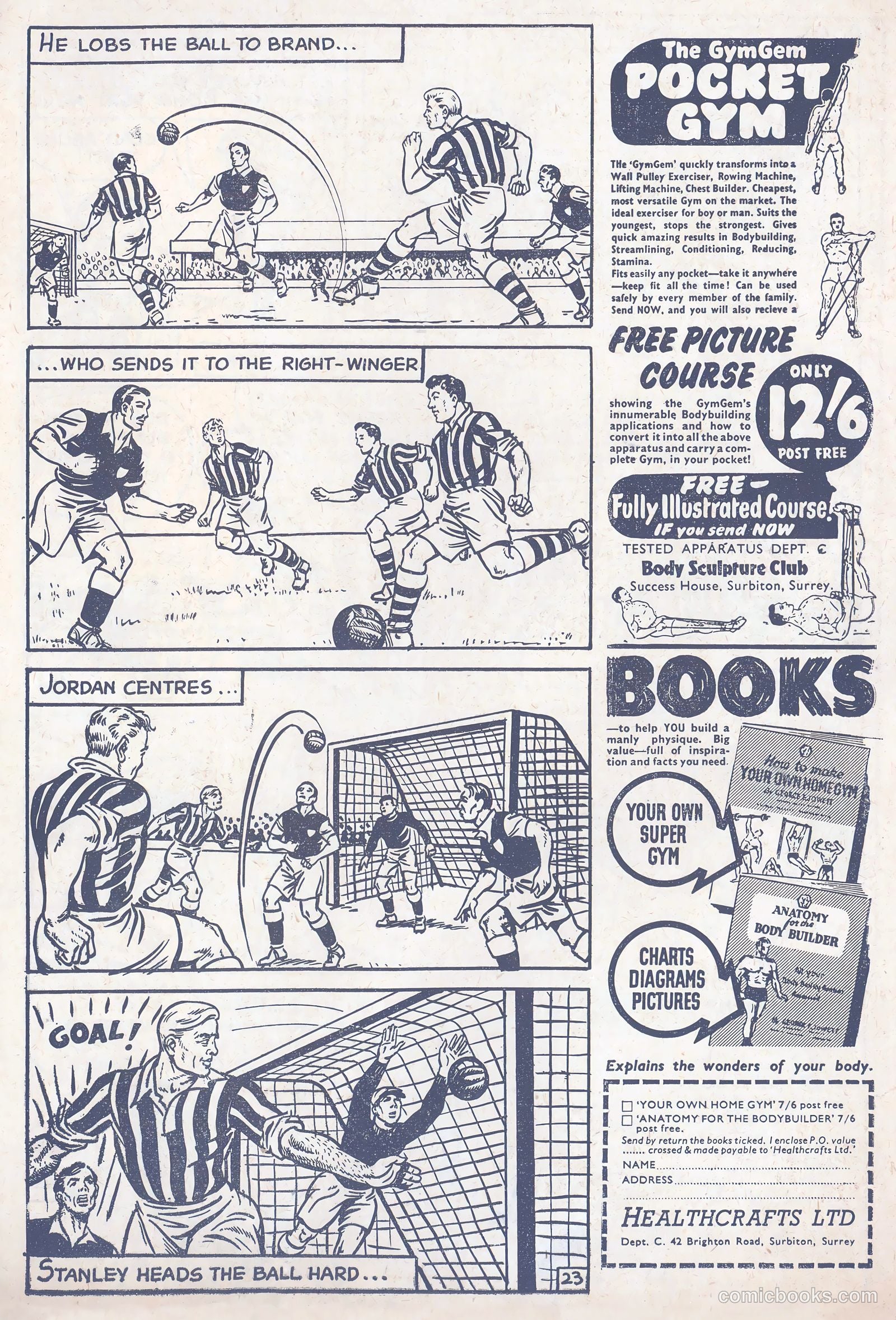 Football Comic #3 — page 25 of 28