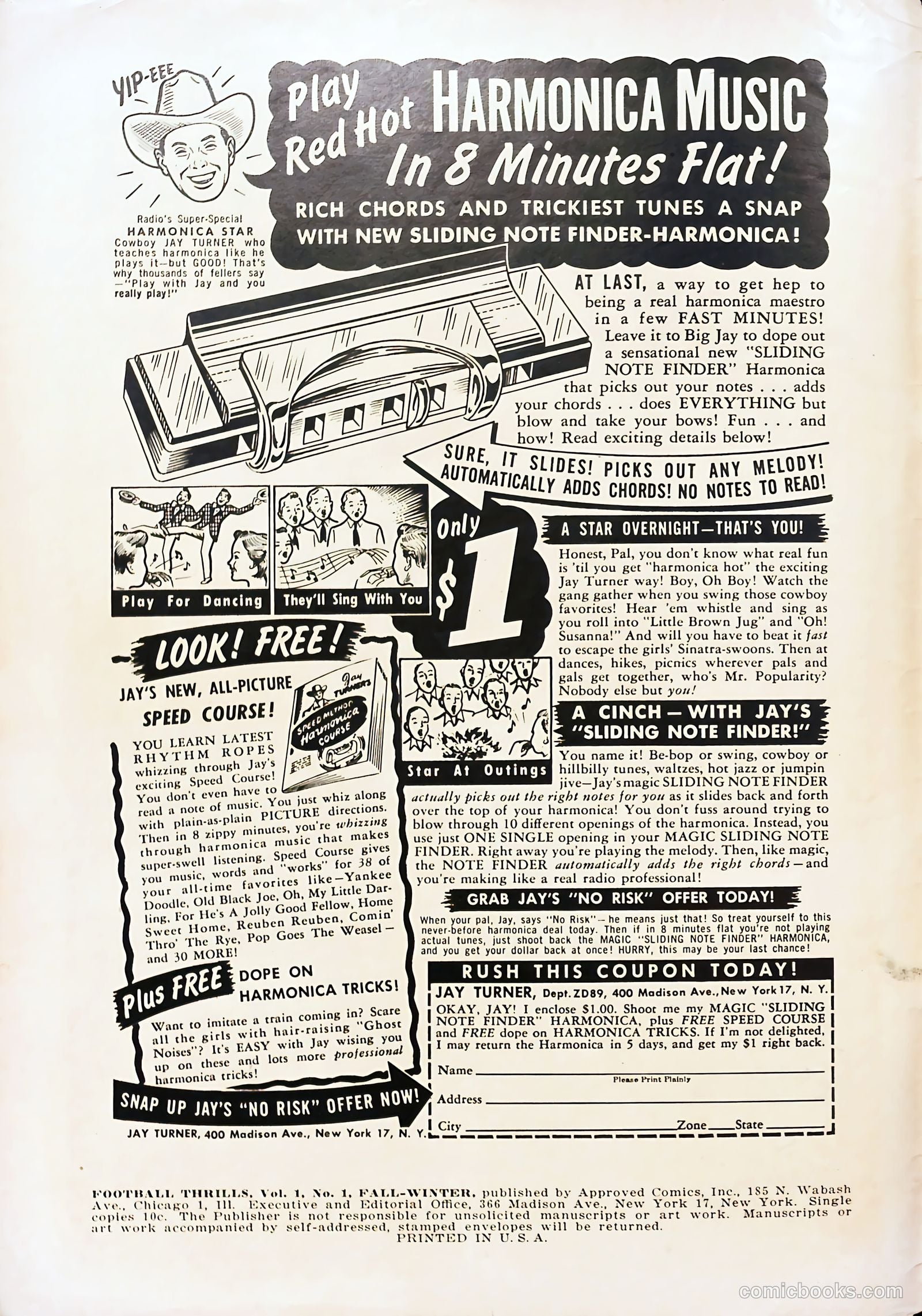 Football Thrills #1 — page 2 of 36