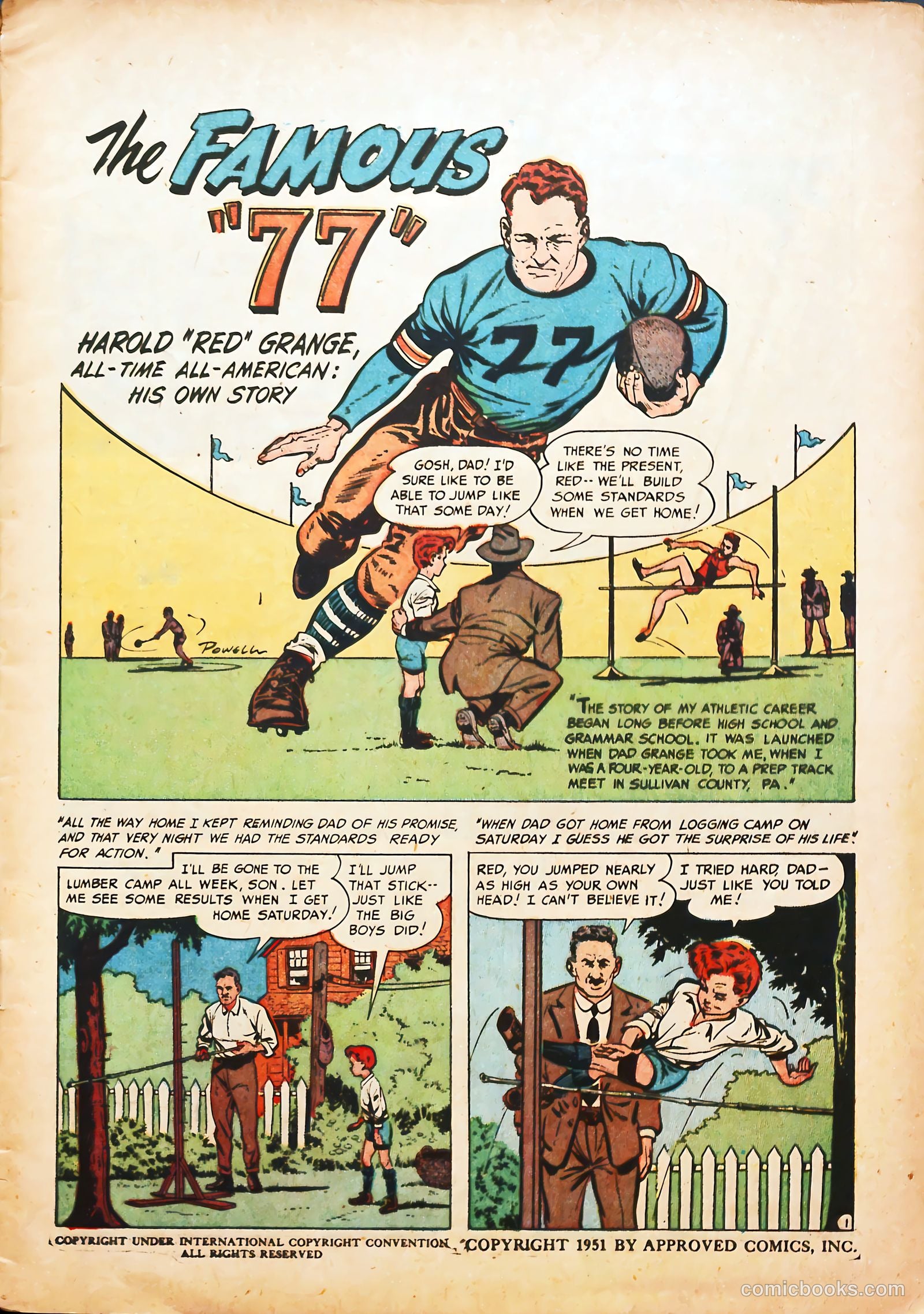 Football Thrills #1 — page 3 of 36