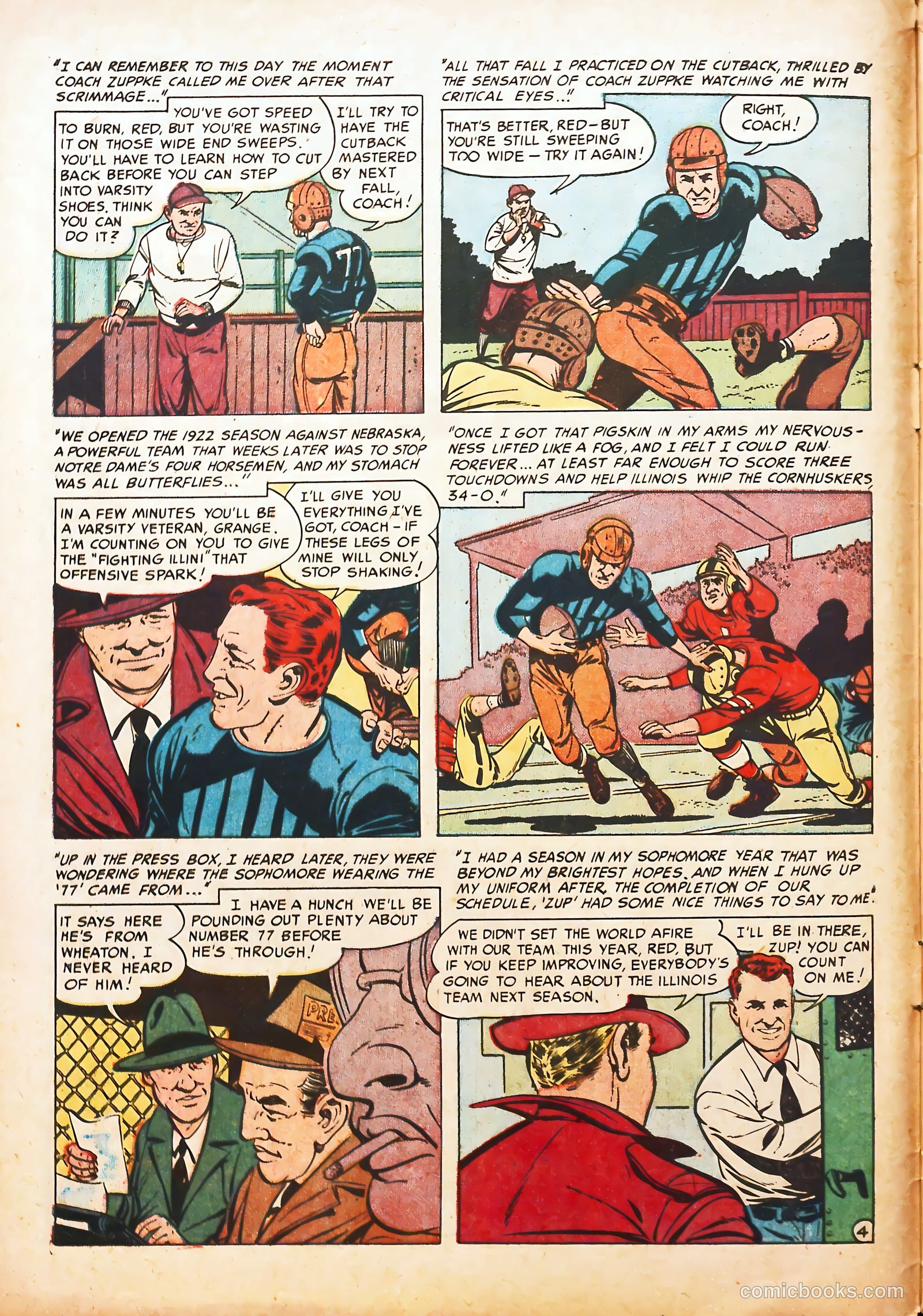 Football Thrills #1 — page 6 of 36