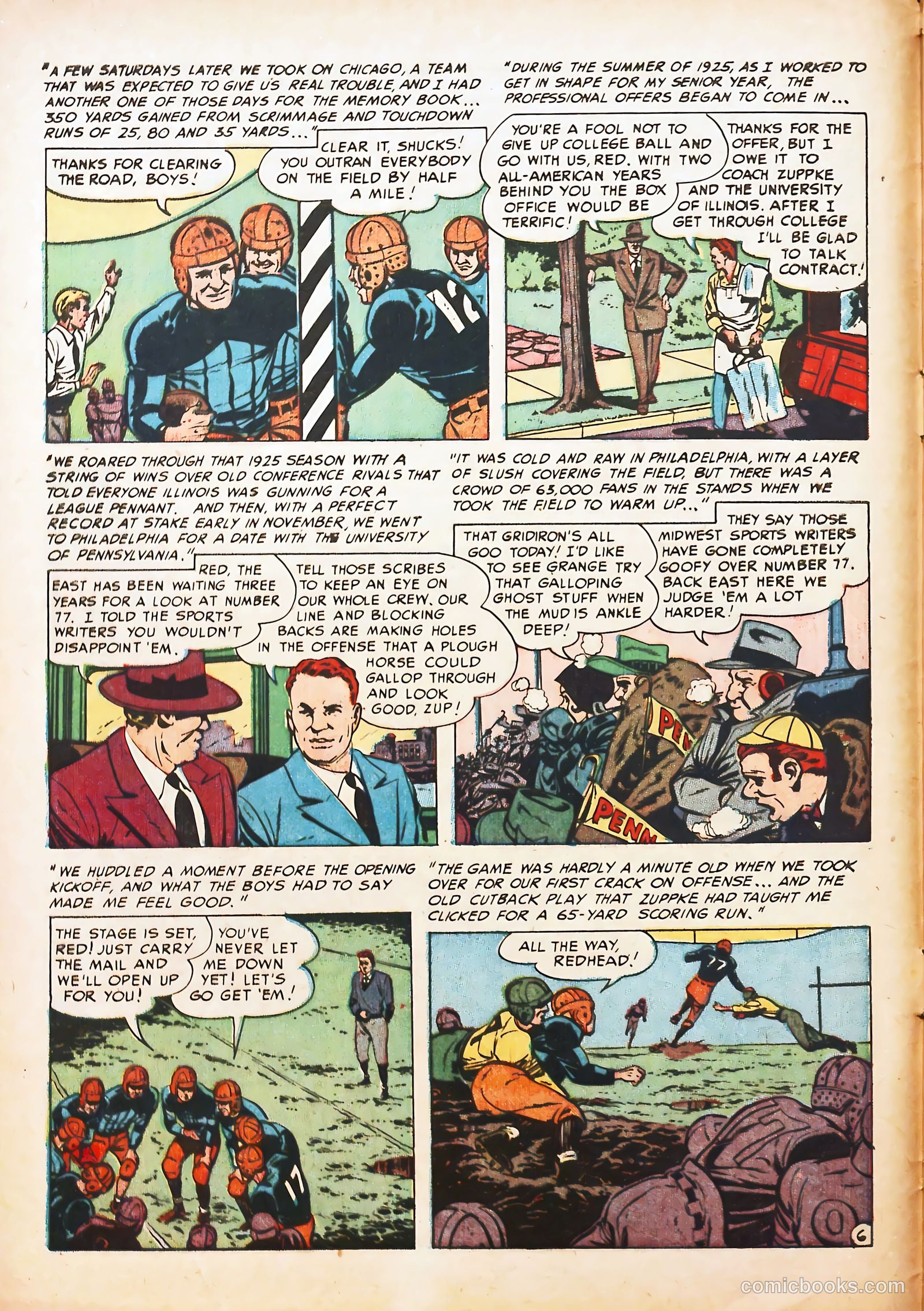 Football Thrills #1 — page 8 of 36