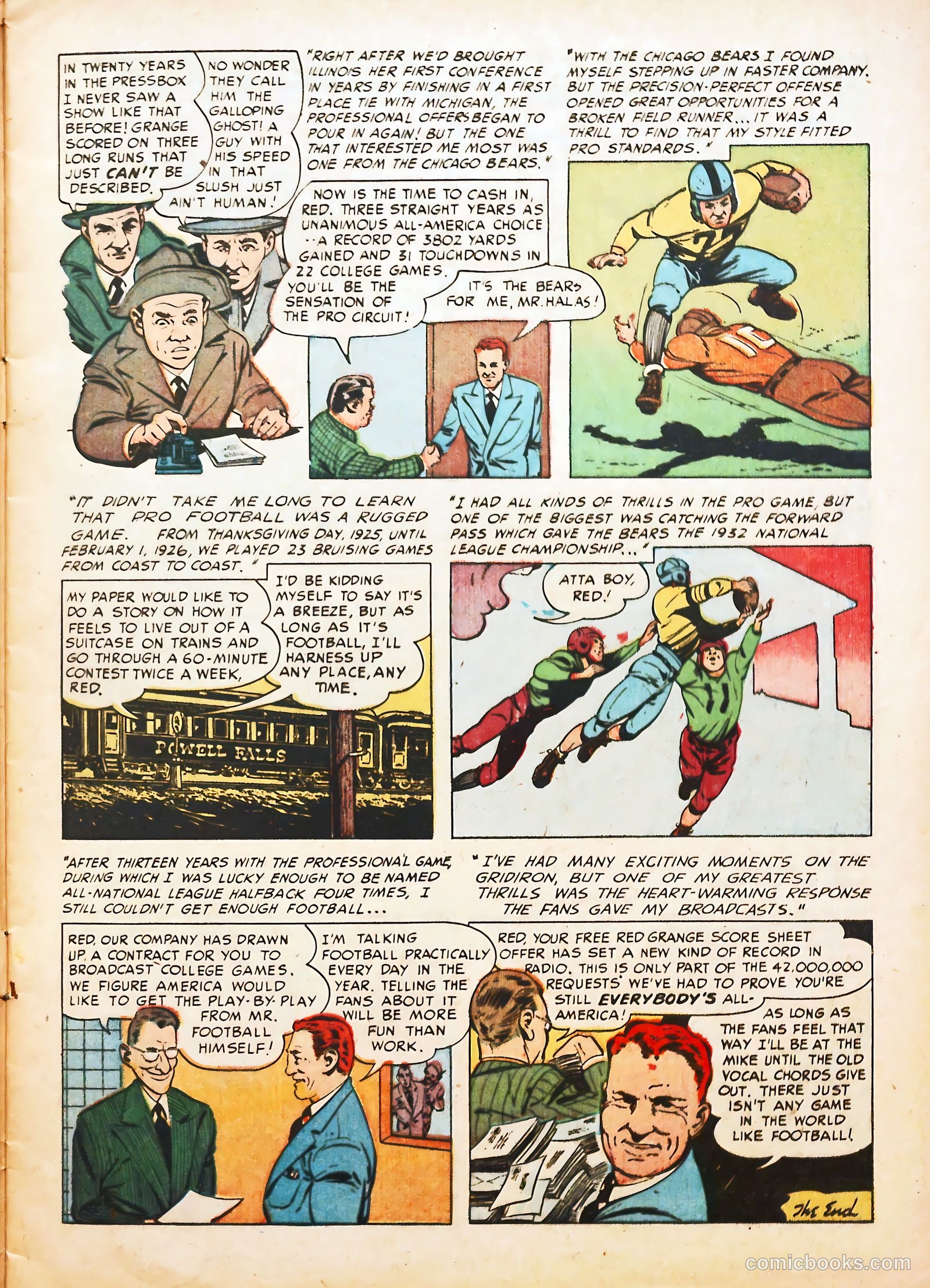 Football Thrills #1 — page 9 of 36