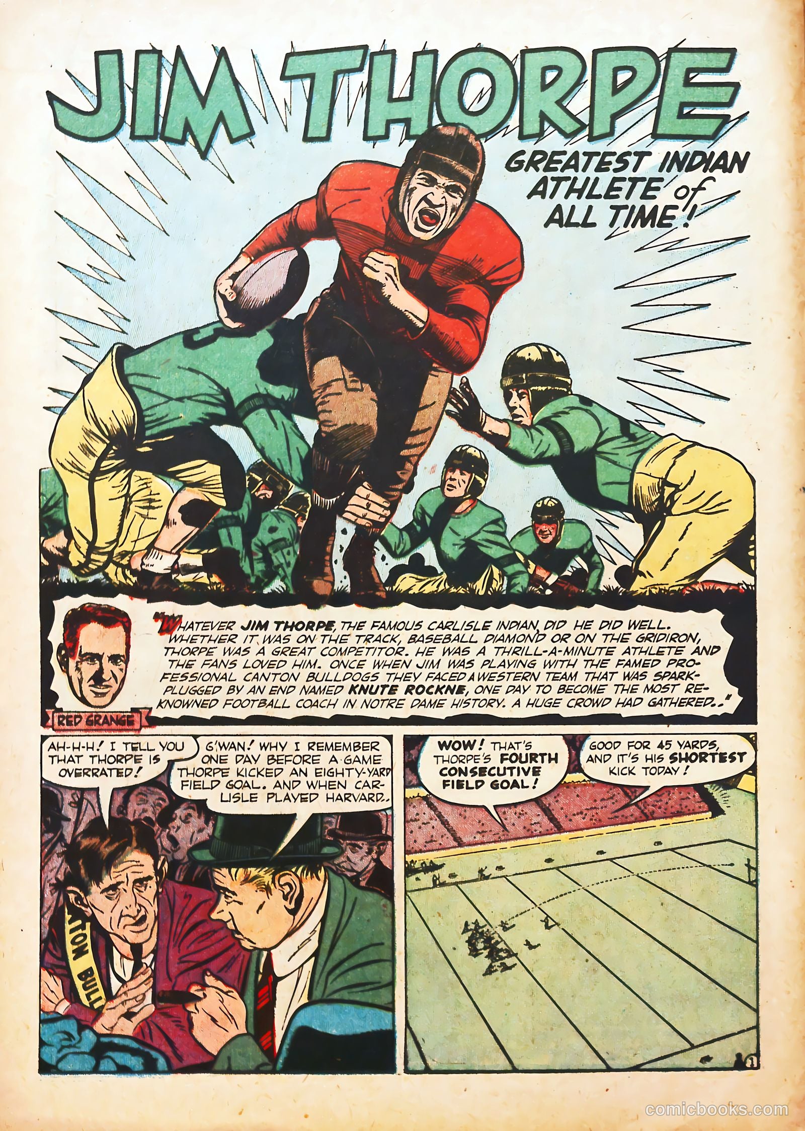 Football Thrills #1 — page 14 of 36