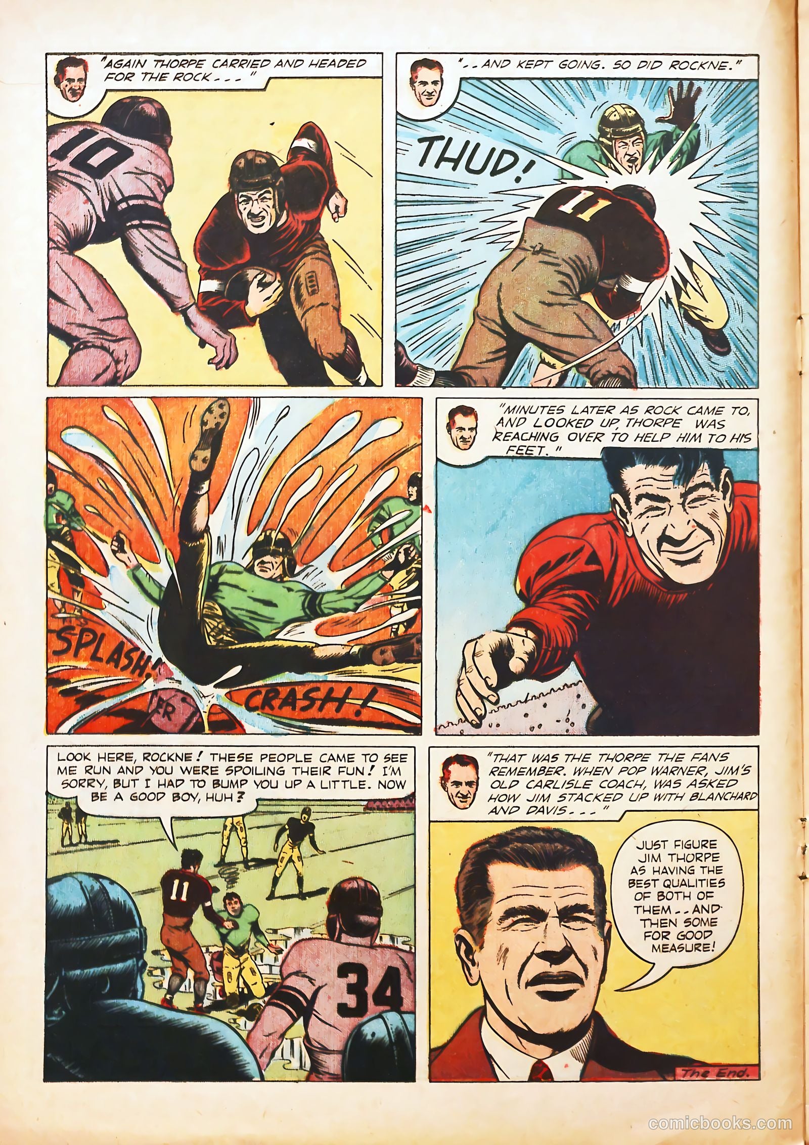 Football Thrills #1 — page 16 of 36