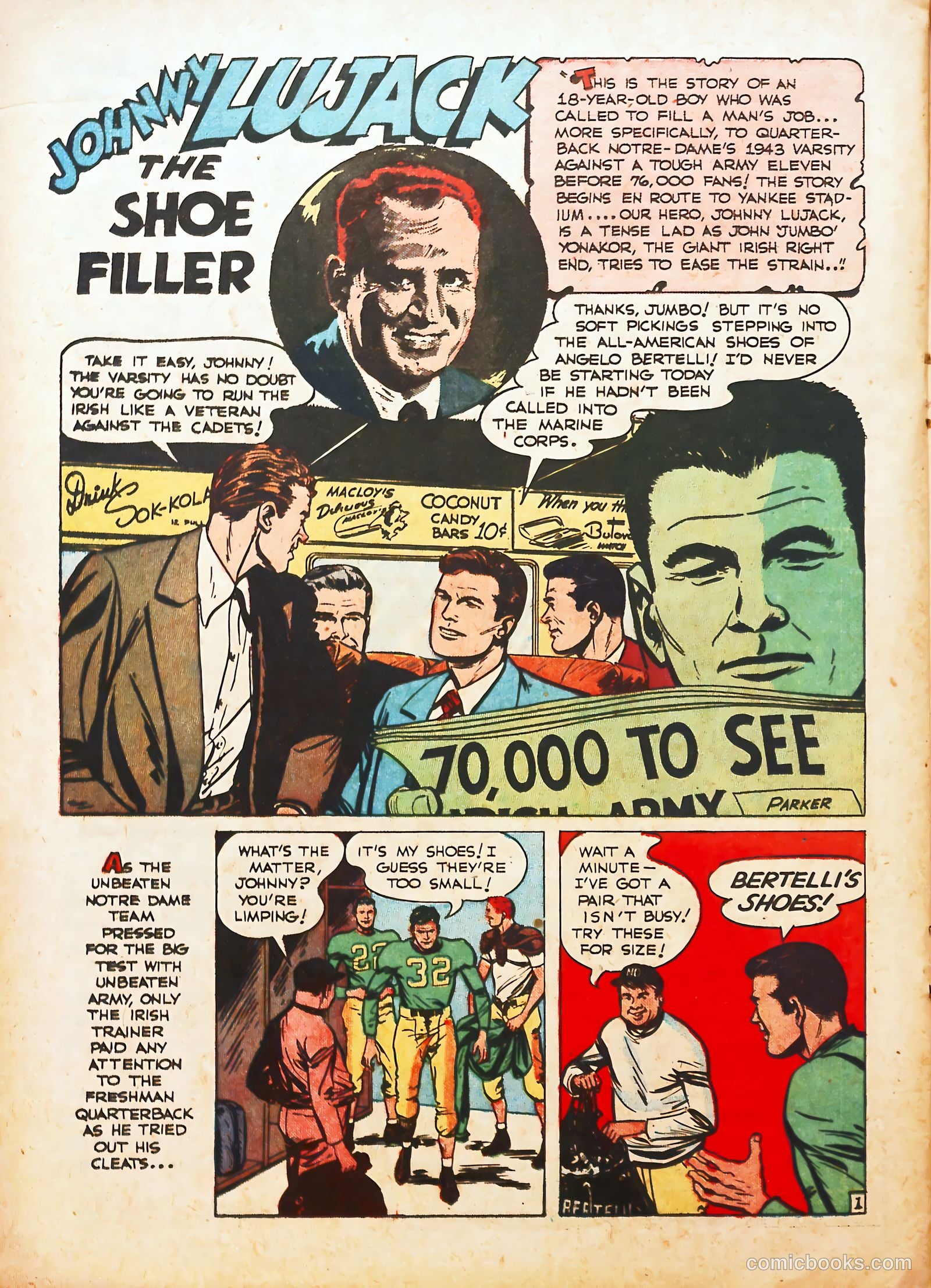 Football Thrills #1 — page 22 of 36