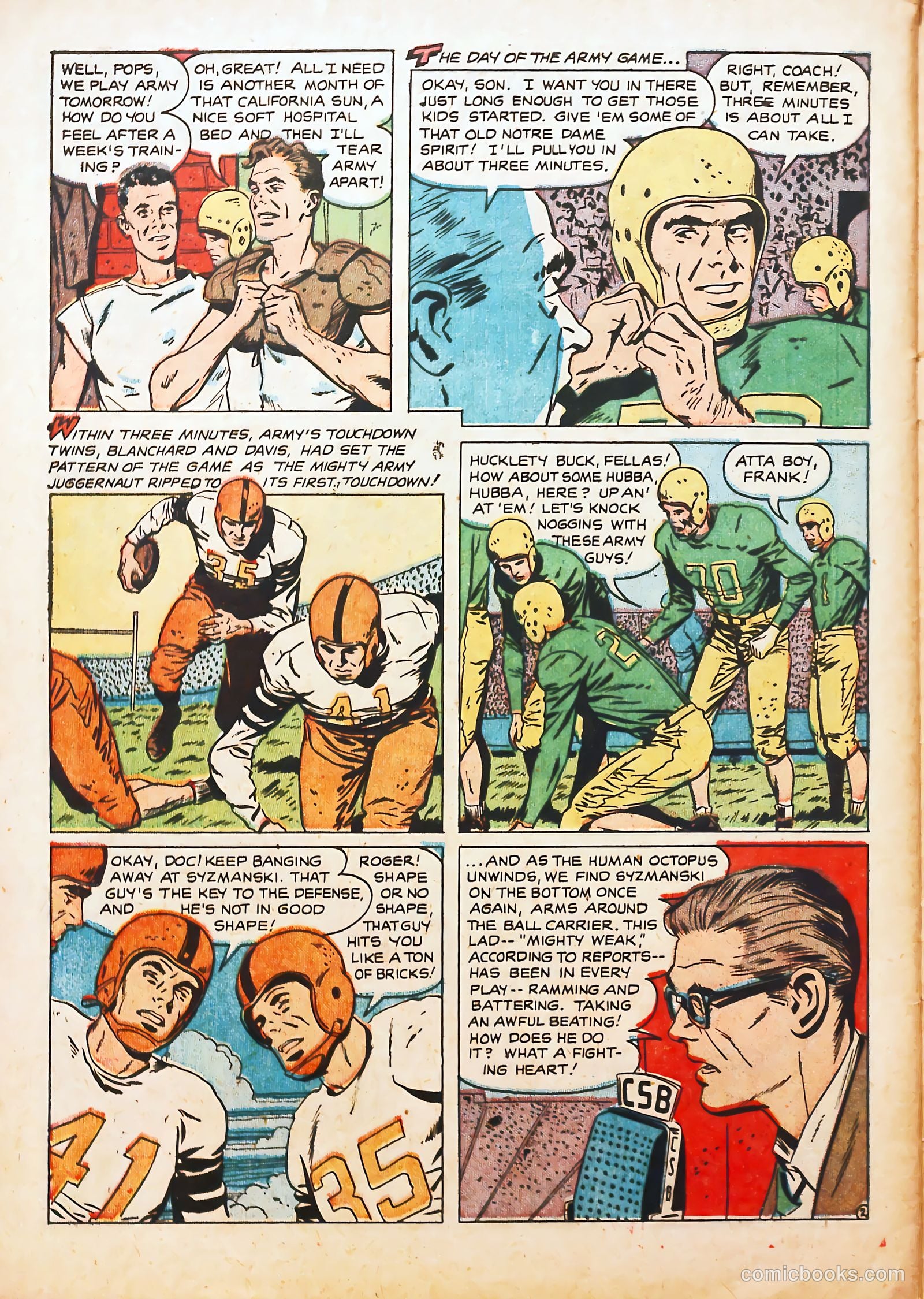 Football Thrills #1 — page 30 of 36