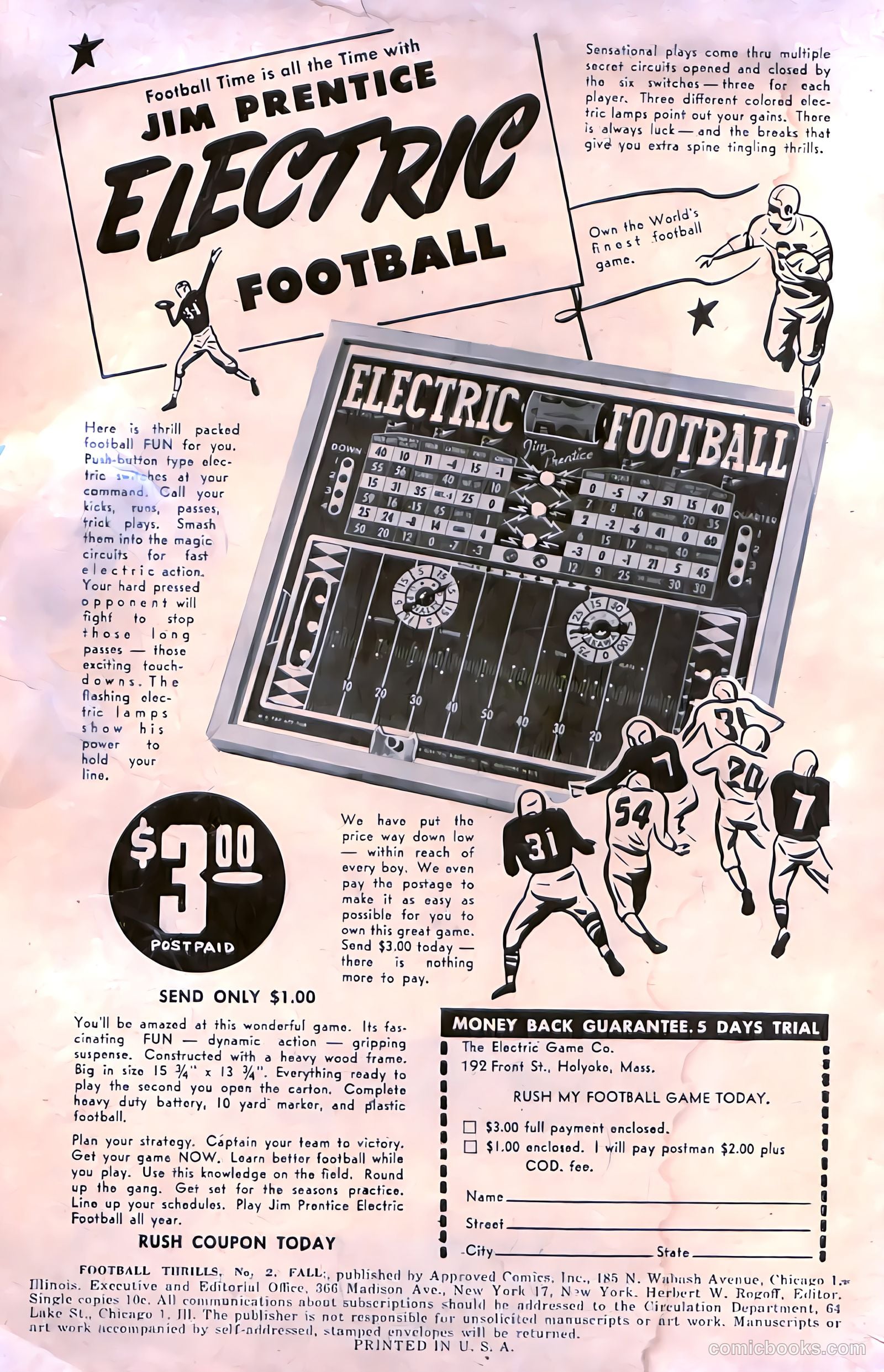 Football Thrills #2 — page 2 of 36