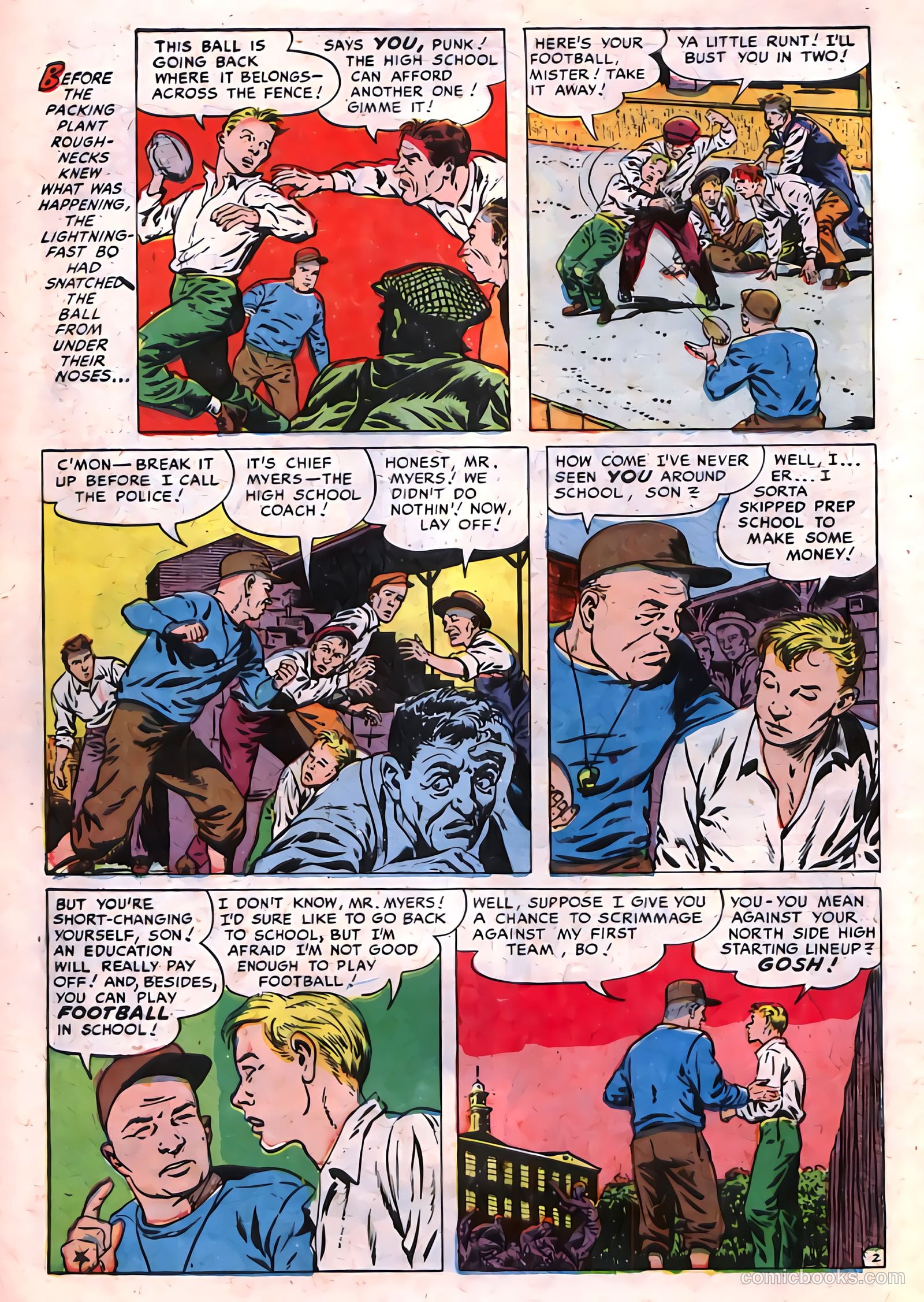 Football Thrills #2 — page 10 of 36