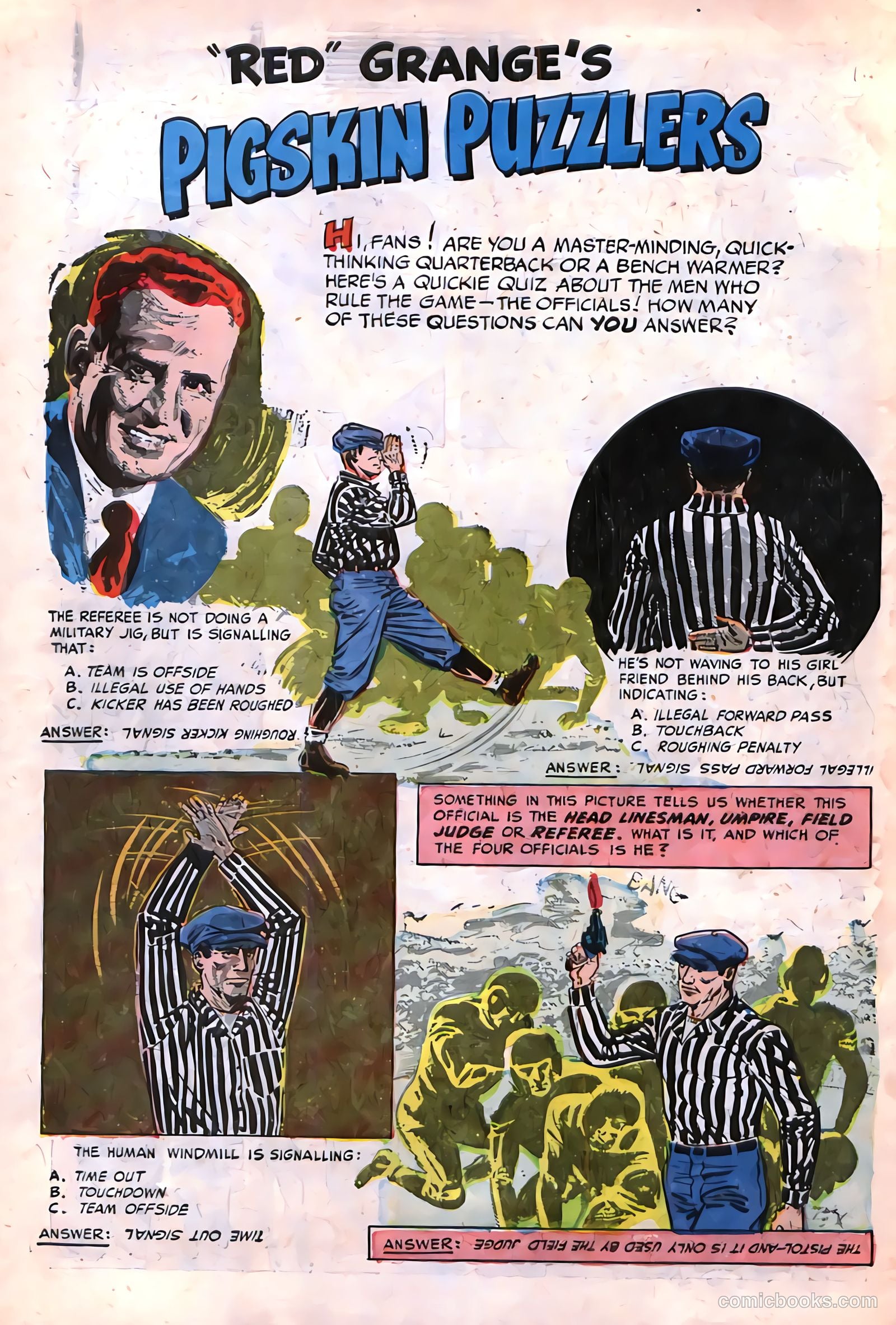 Football Thrills #2 — page 34 of 36
