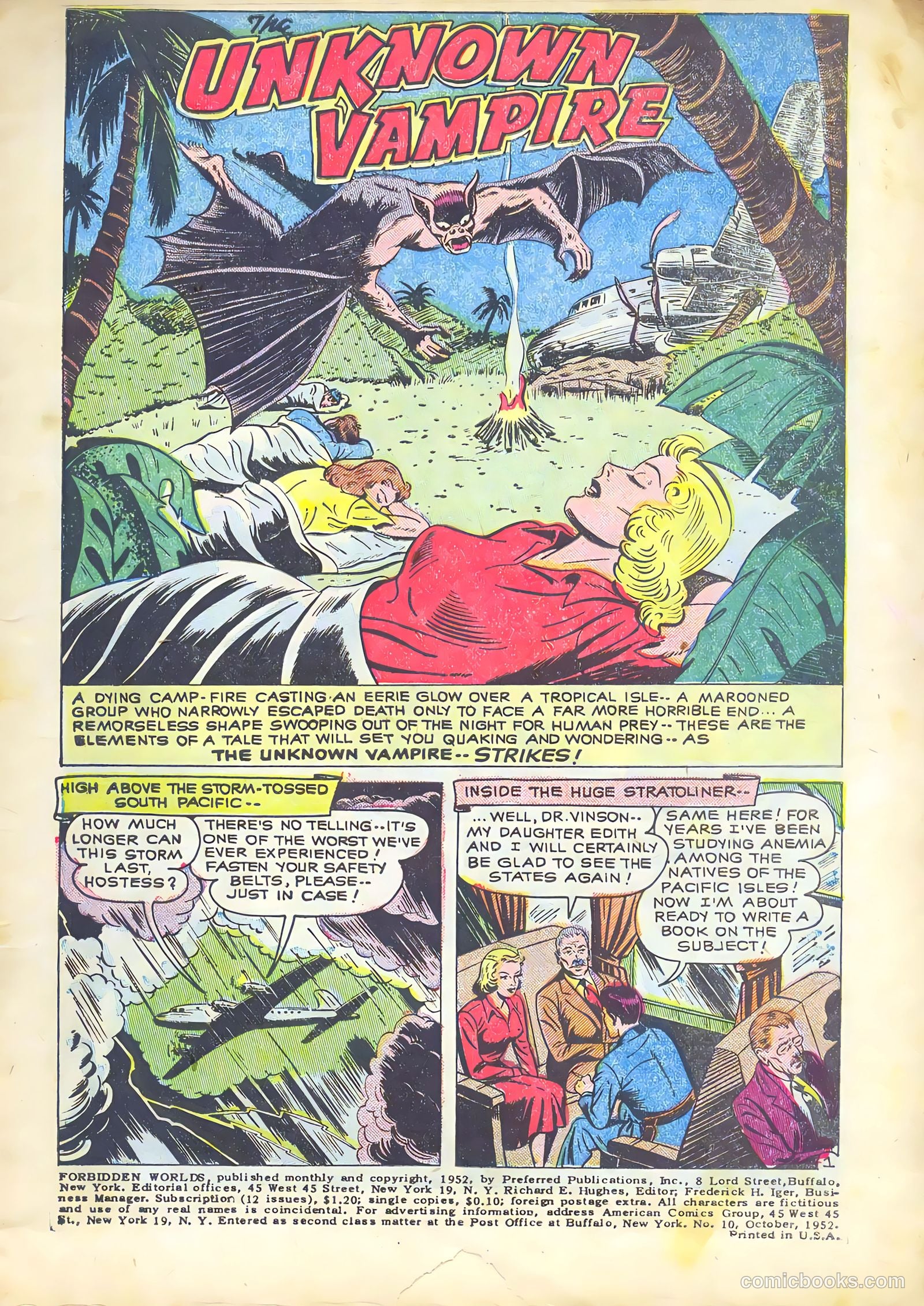 Forbidden Worlds #10 — page 3 of 36