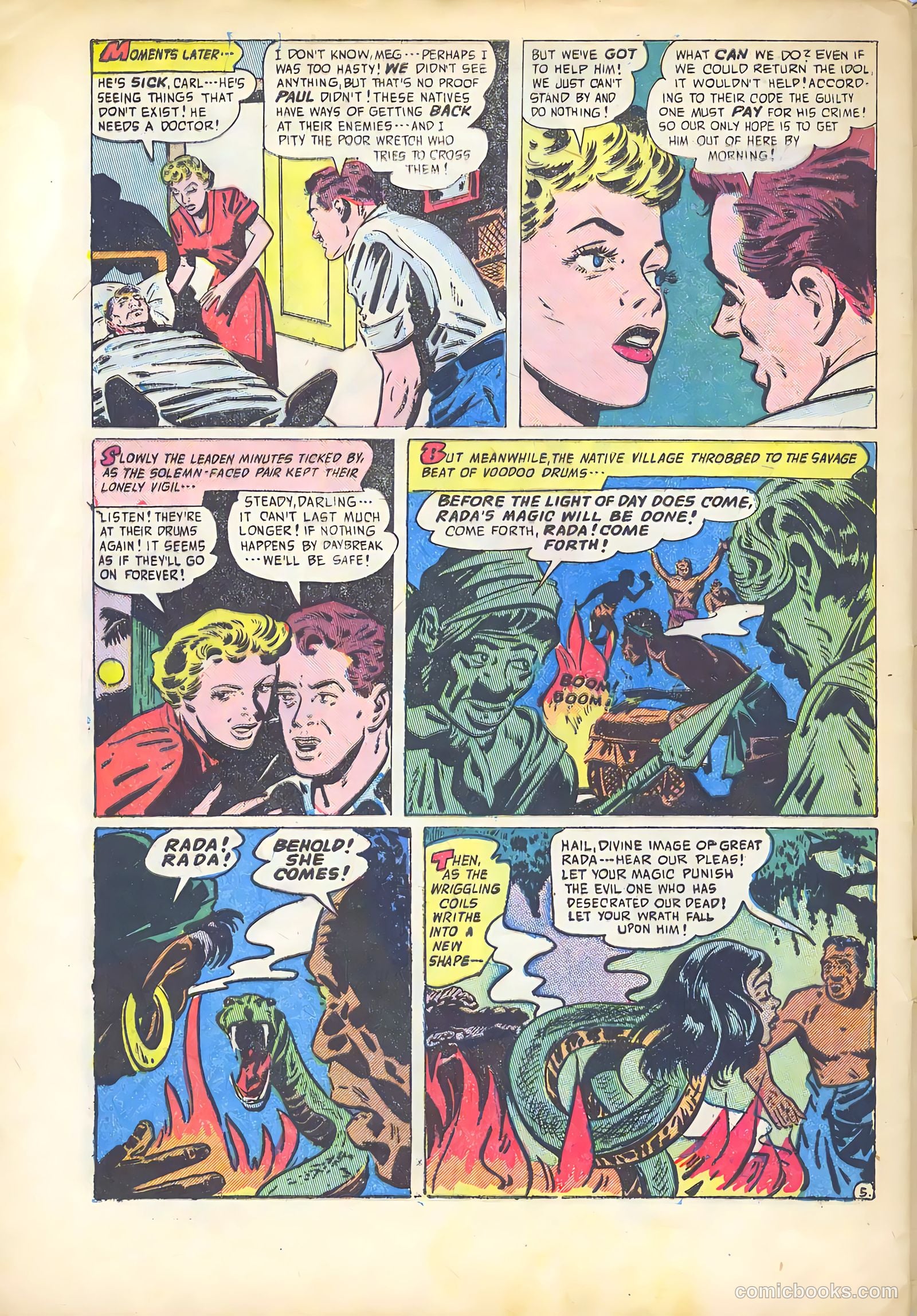 Forbidden Worlds #10 — page 32 of 36