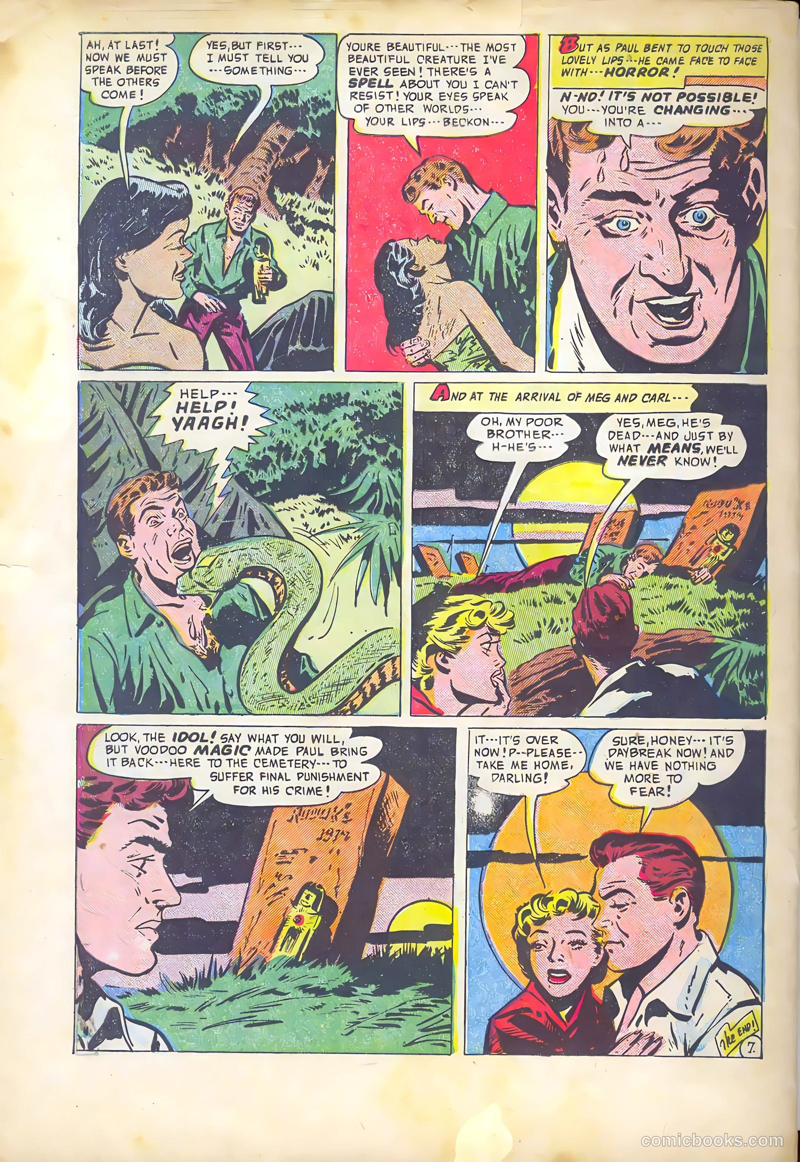 Forbidden Worlds #10 — page 34 of 36