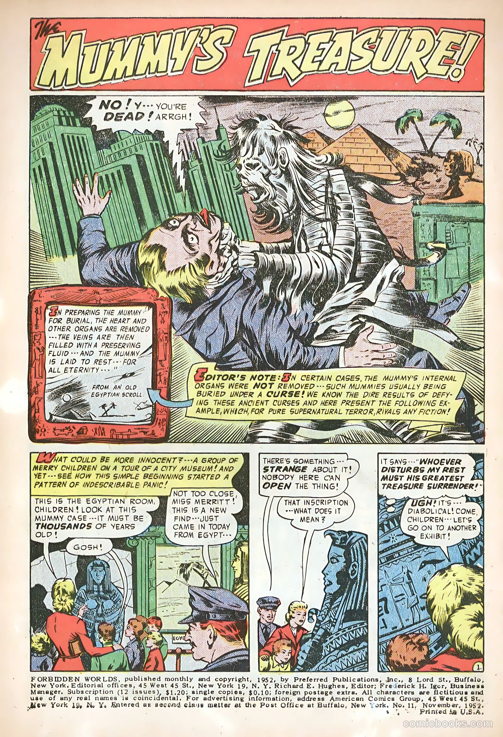 Forbidden Worlds #11 — page 3 of 36