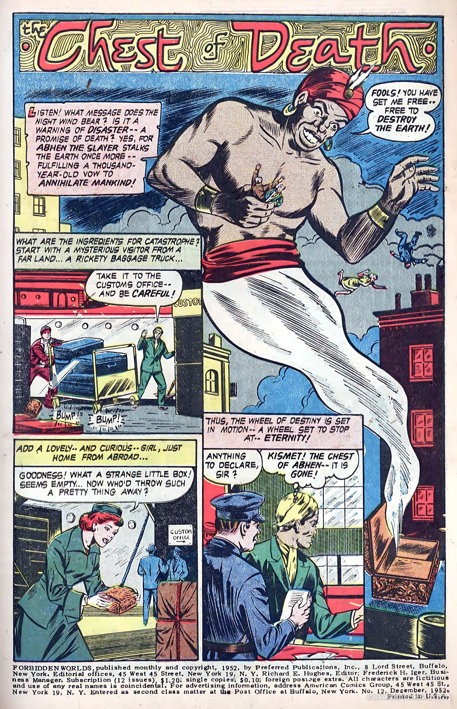 Forbidden Worlds #12 — page 3 of 36