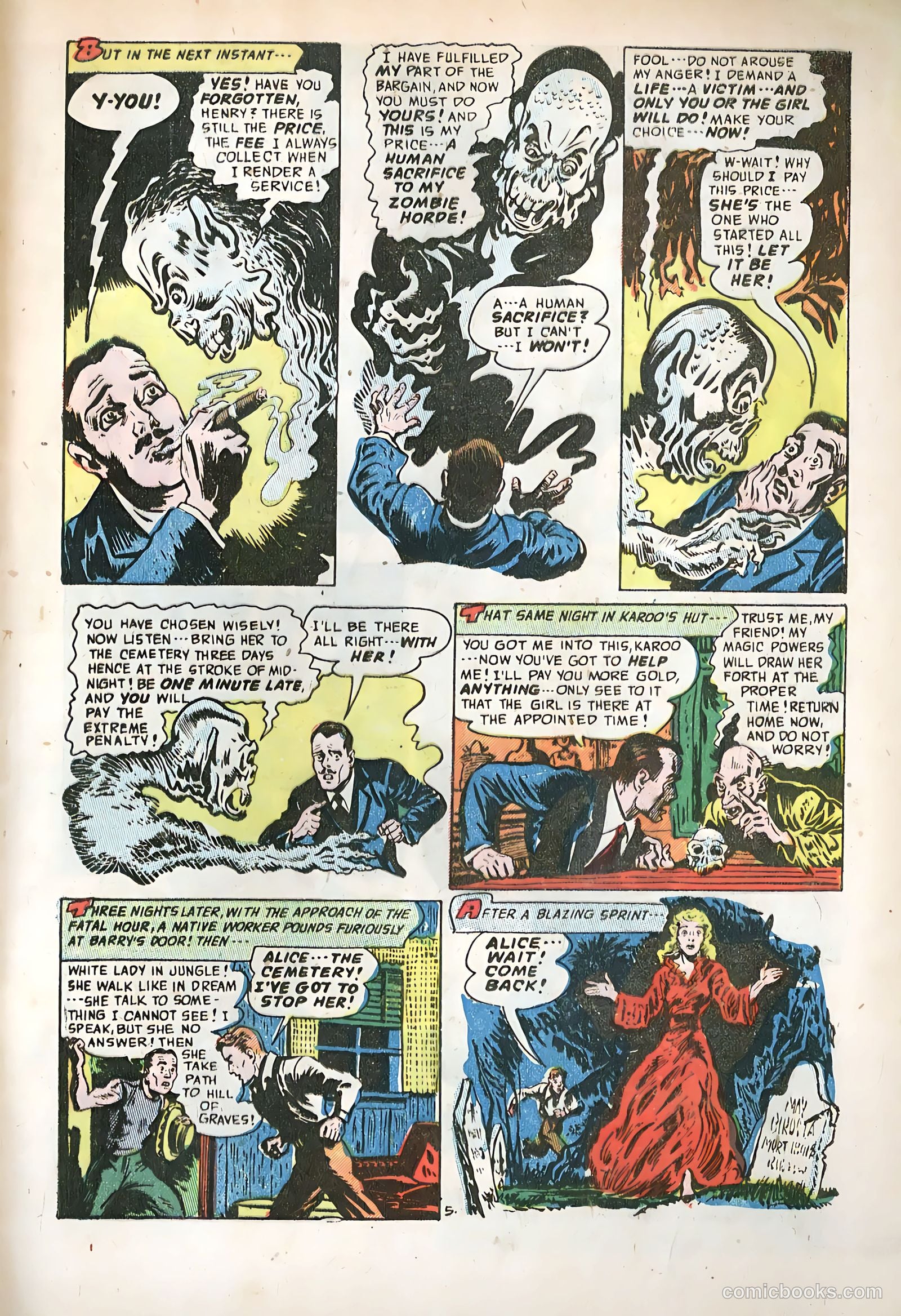 Forbidden Worlds #14 — page 33 of 36