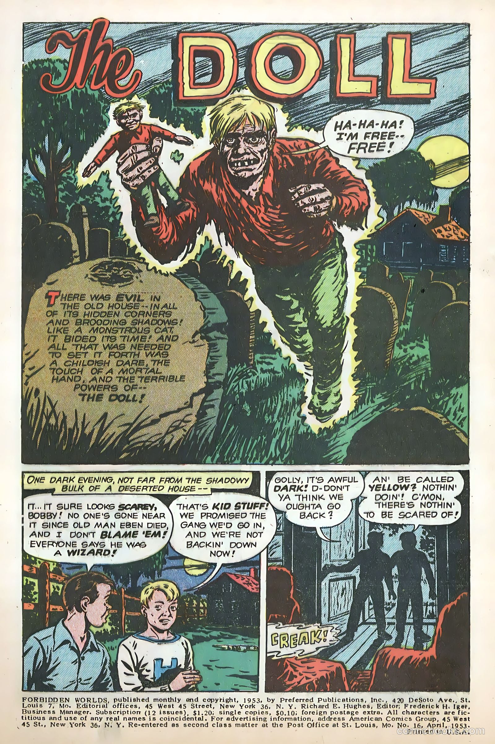 Forbidden Worlds #16 — page 3 of 36