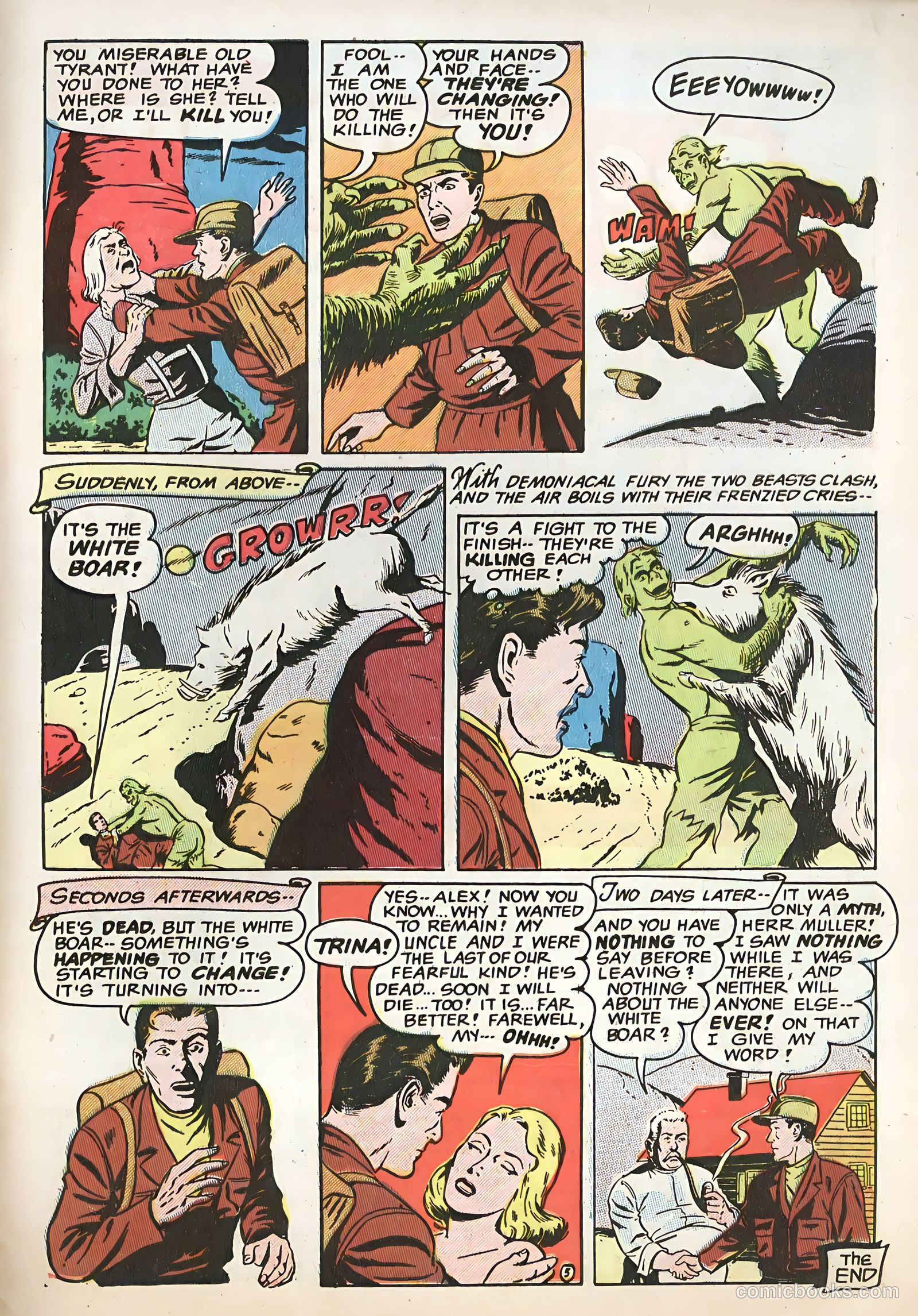 Forbidden Worlds #16 — page 33 of 36