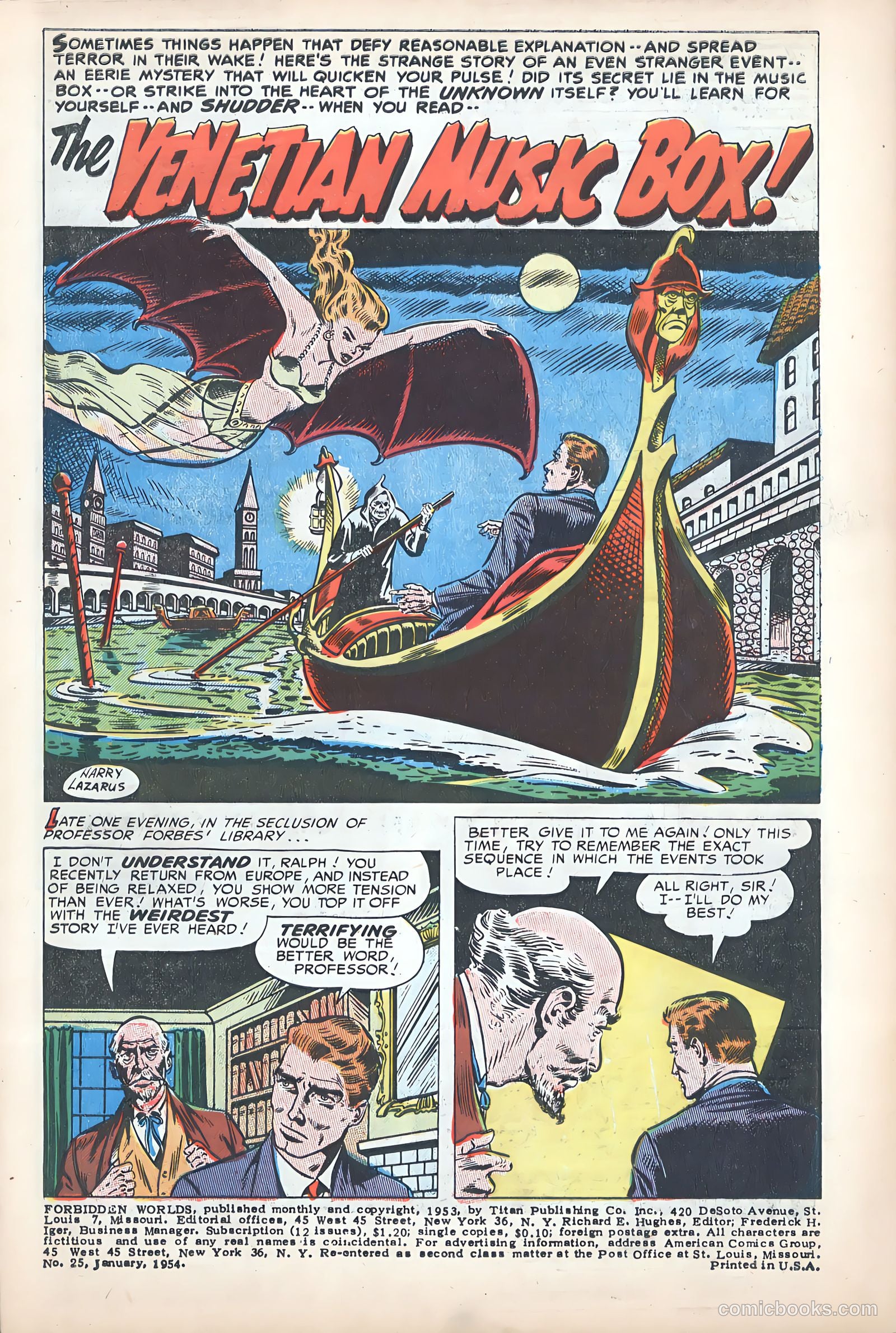 Forbidden Worlds #25 — page 3 of 36