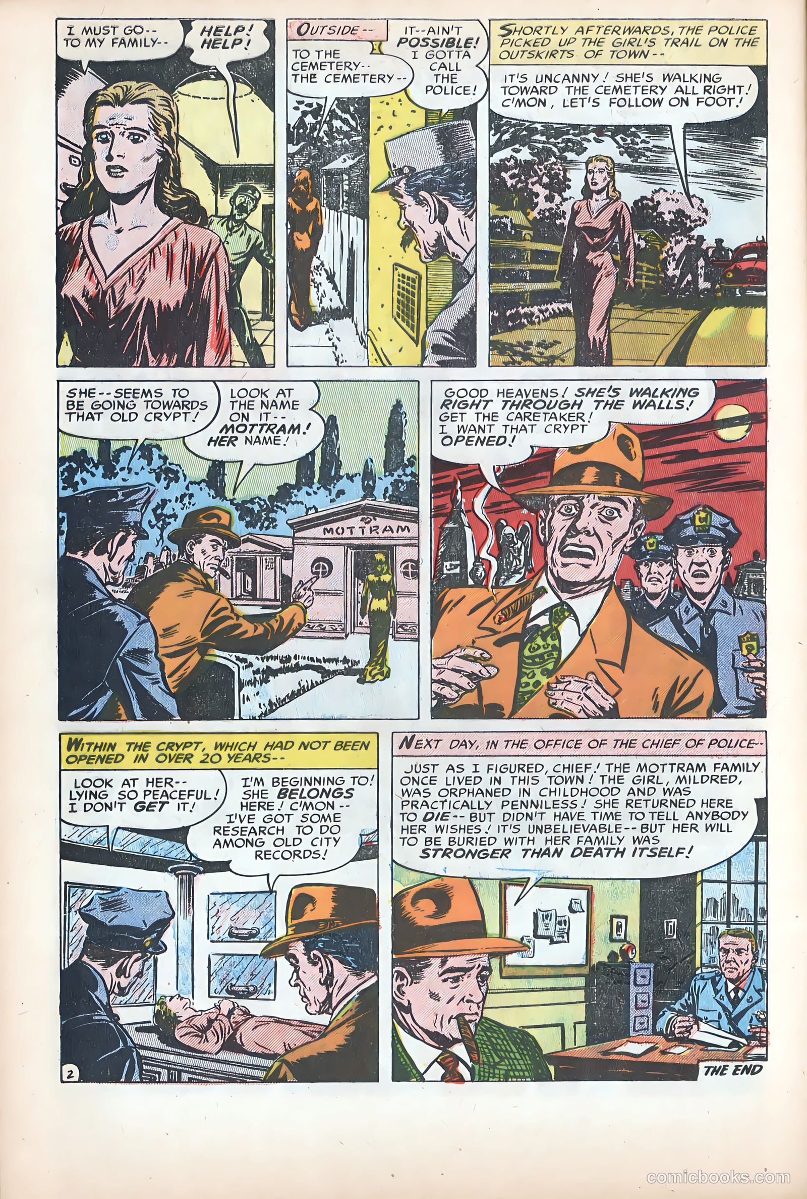 Forbidden Worlds #25 — page 32 of 36