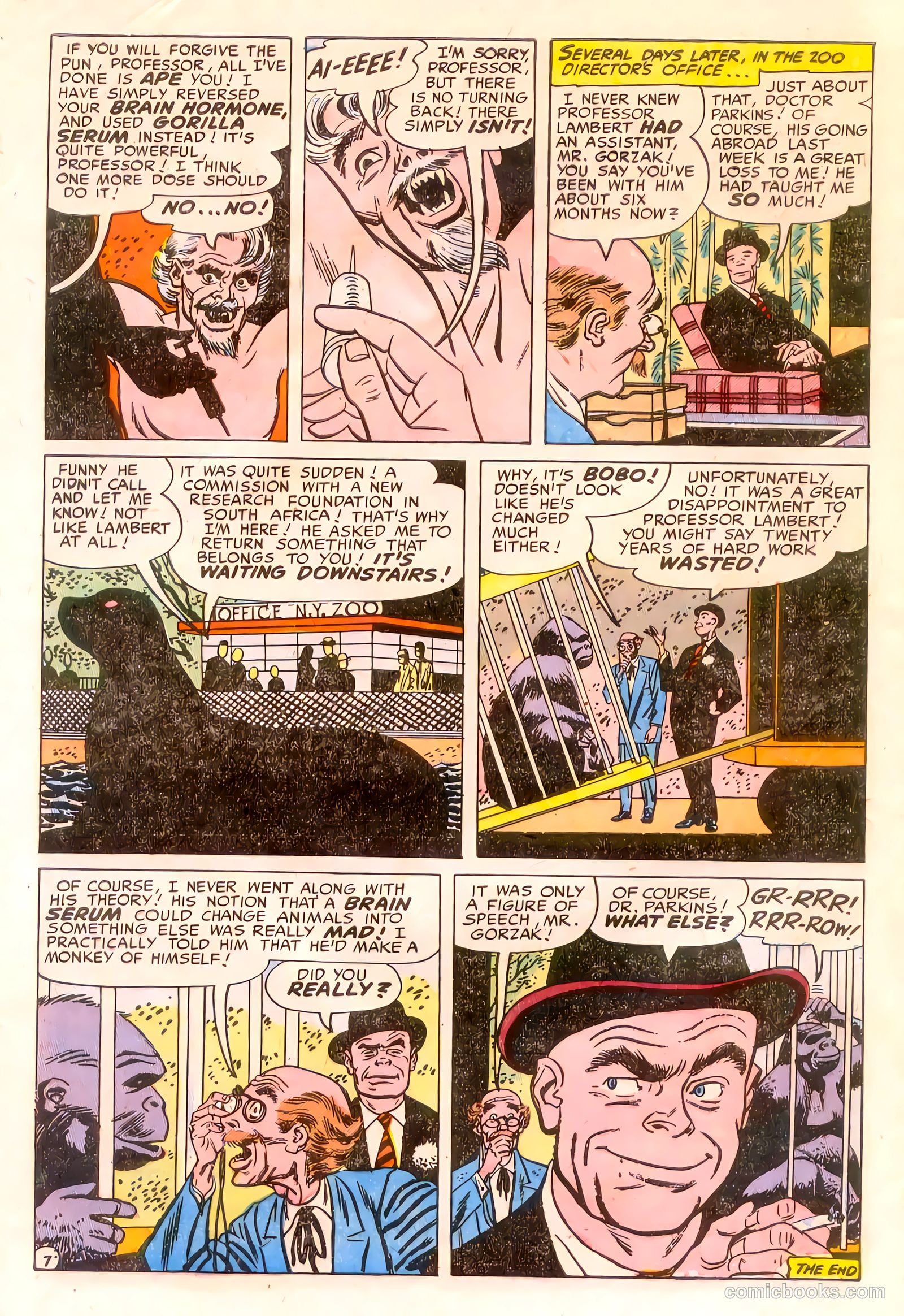 Forbidden Worlds #28 — page 32 of 36