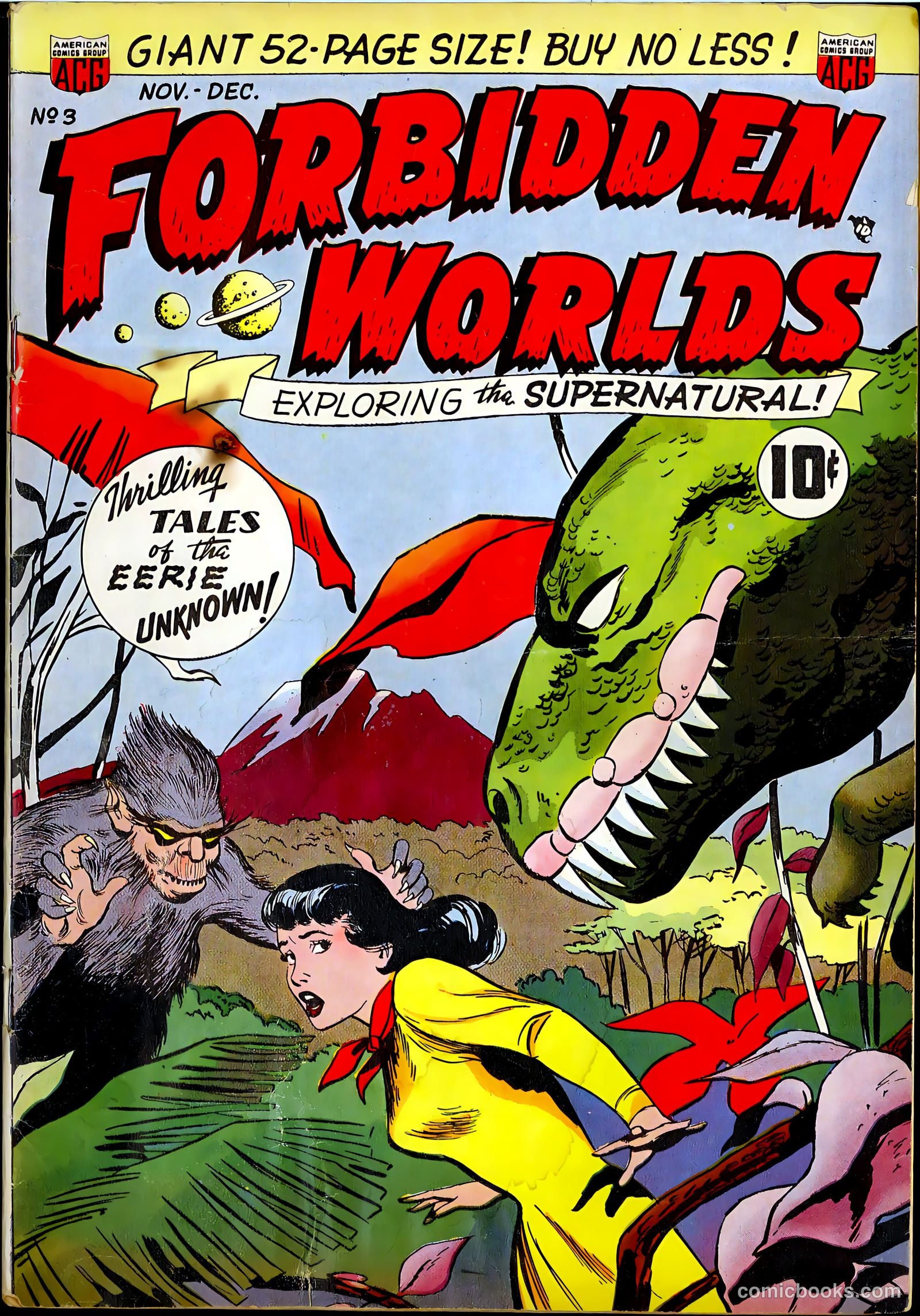 Forbidden Worlds #3 — page 1 of 52