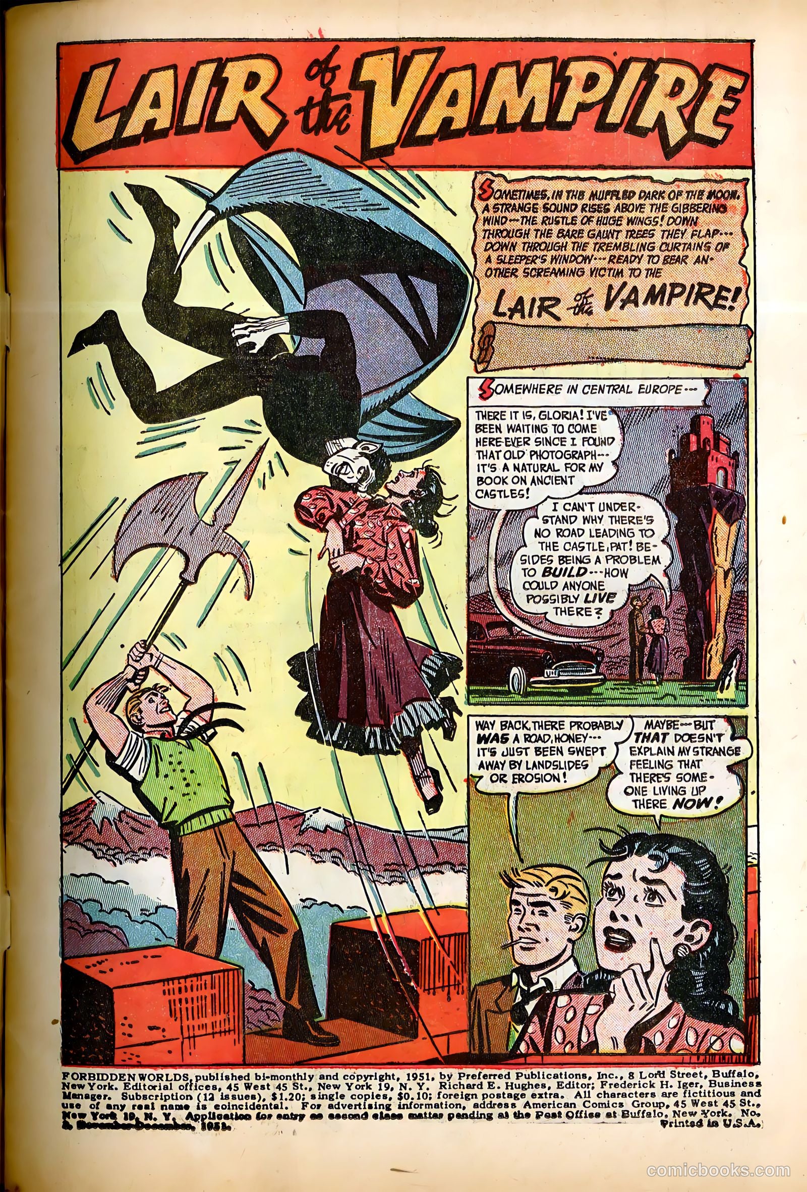 Forbidden Worlds #3 — page 3 of 52