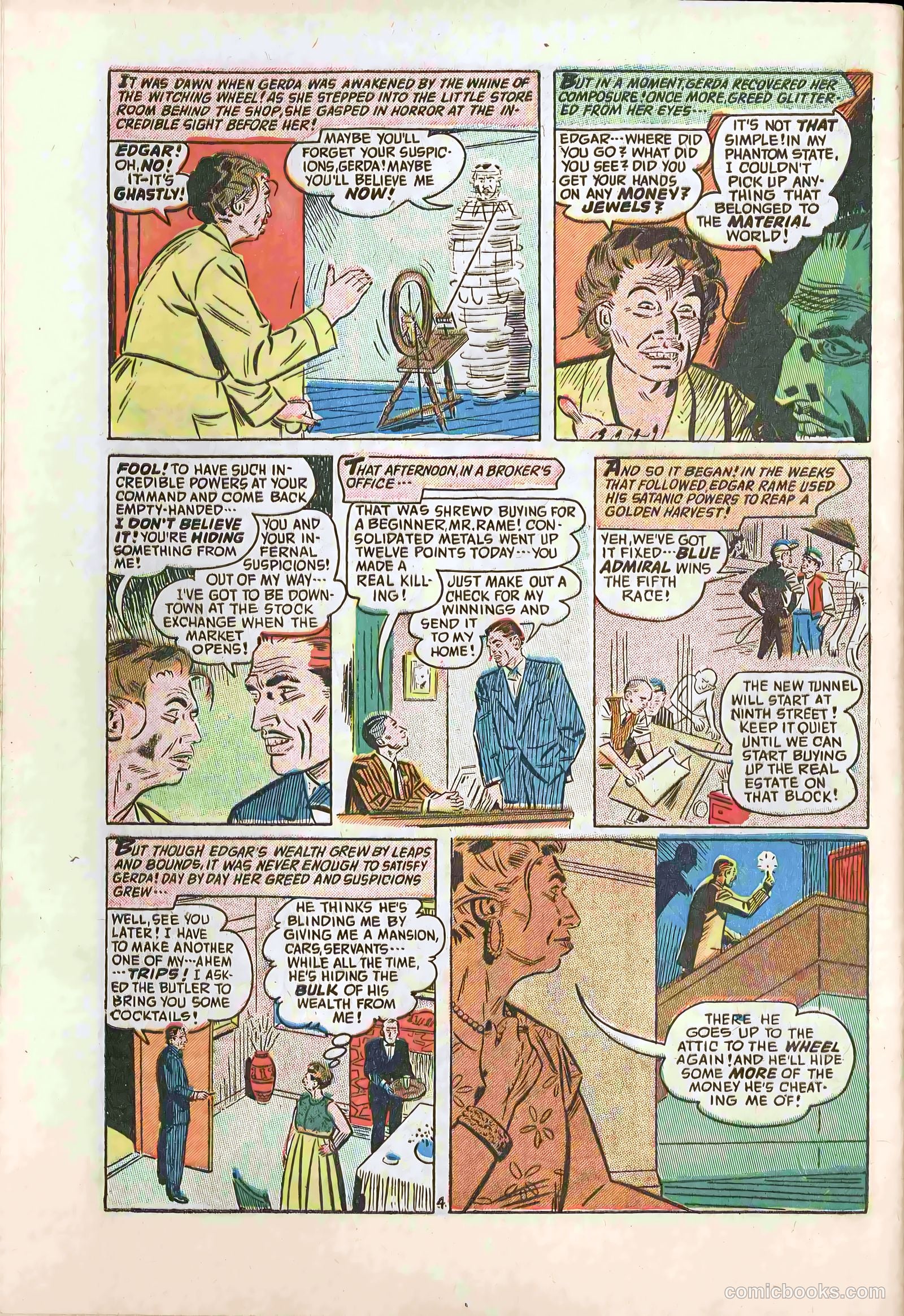 Forbidden Worlds #33 — page 32 of 36