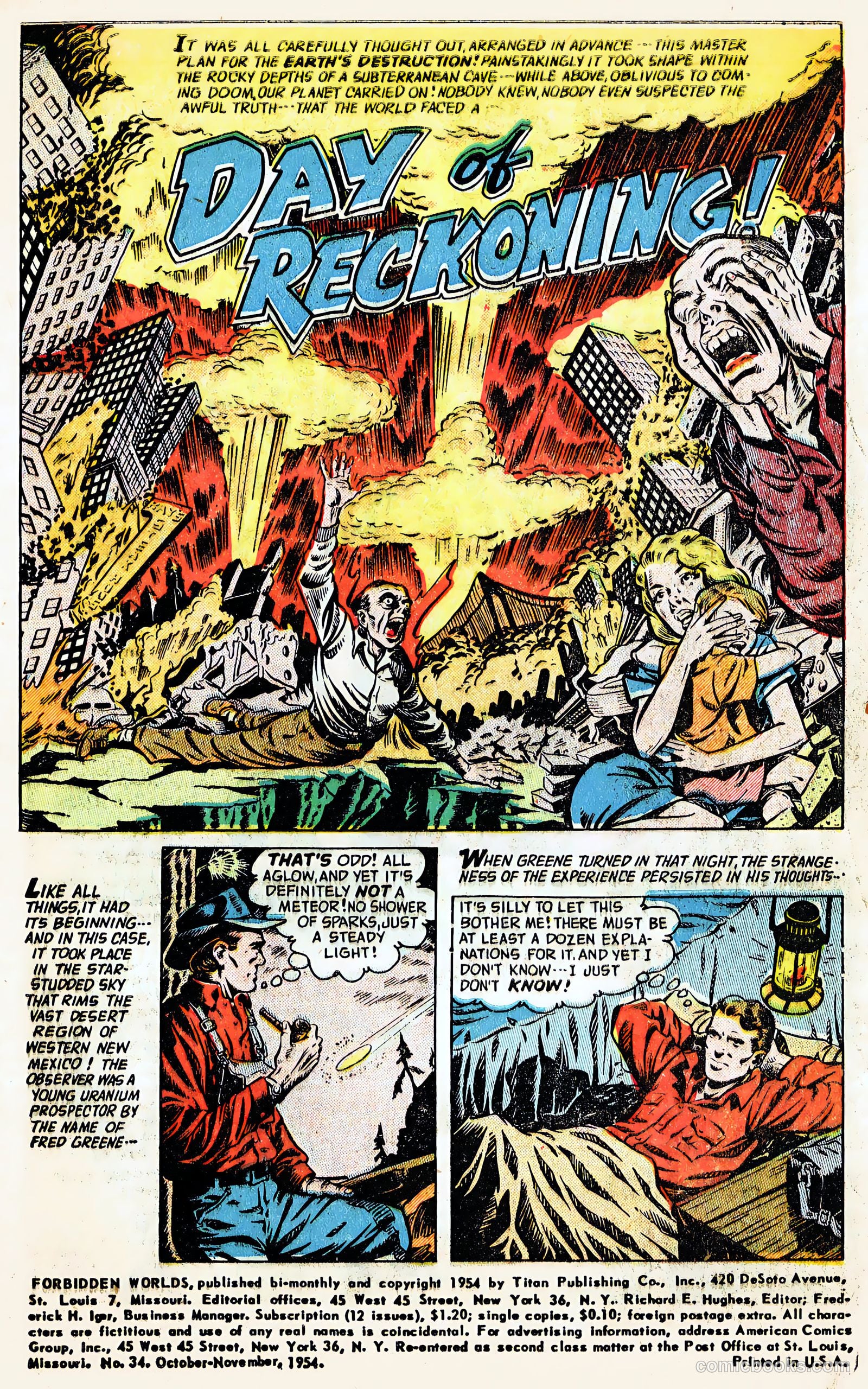 Forbidden Worlds #34 — page 3 of 36