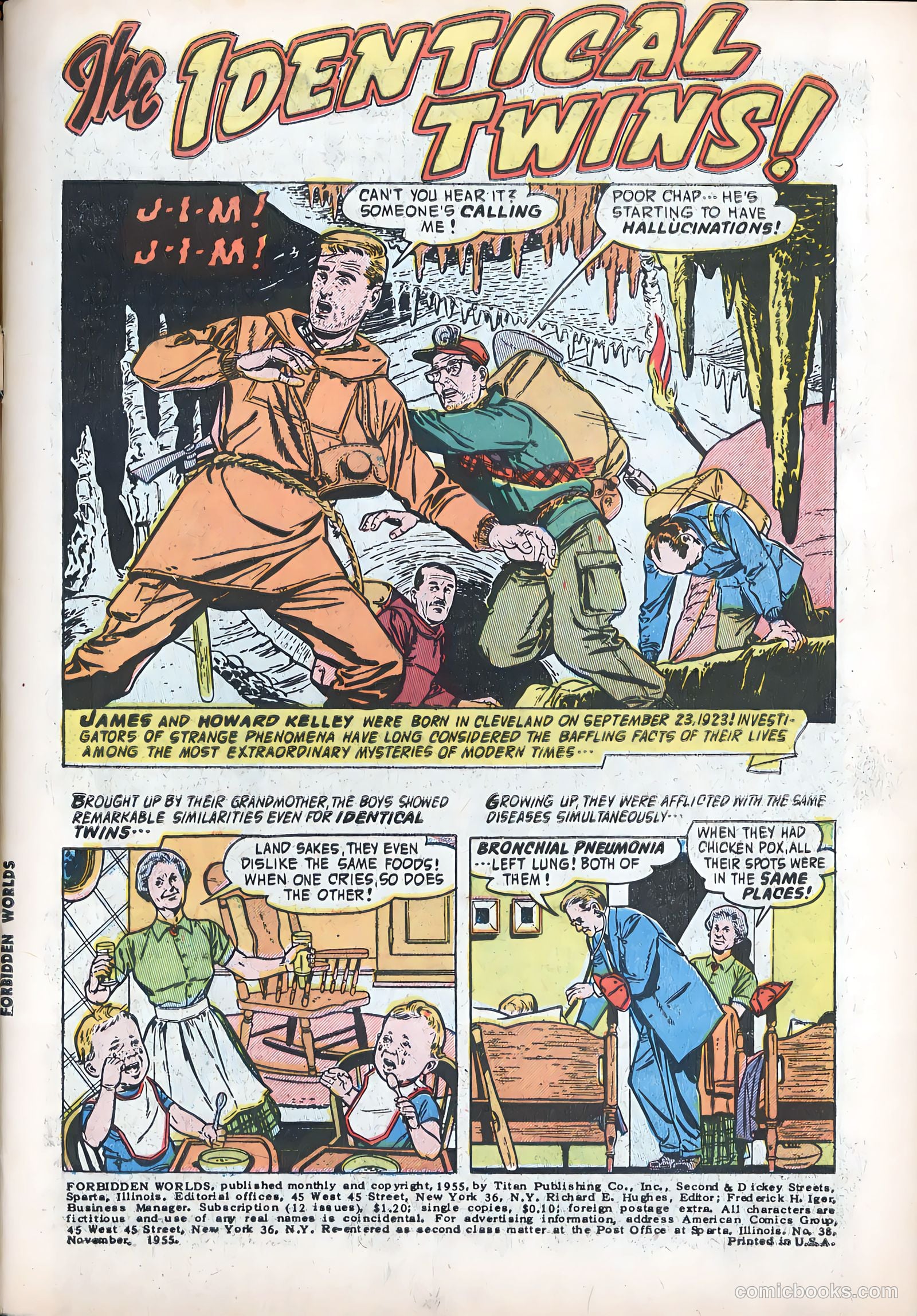 Forbidden Worlds #38 — page 3 of 36